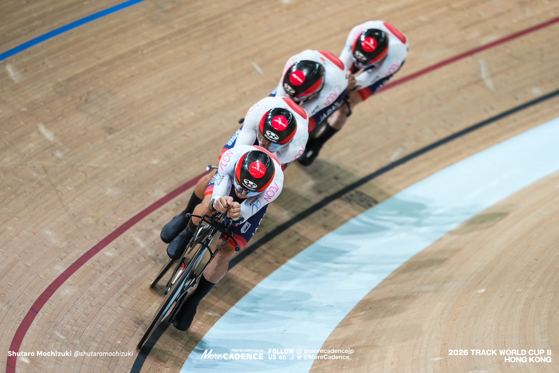 橋本英也, HASHIMOTO Eiya, JPN, 兒島直樹, KOJIMA Naoki, JPN, 河野翔輝, KAWANO Shoki JPN, 窪木一茂, KUBOKI Kazushige JPN, 男子チームパシュート, MEN'S Team Pursuit, 2026ワールドカップ第2戦, 香港, 2026 UCI Track World Cup, Round 2, Hong Kong