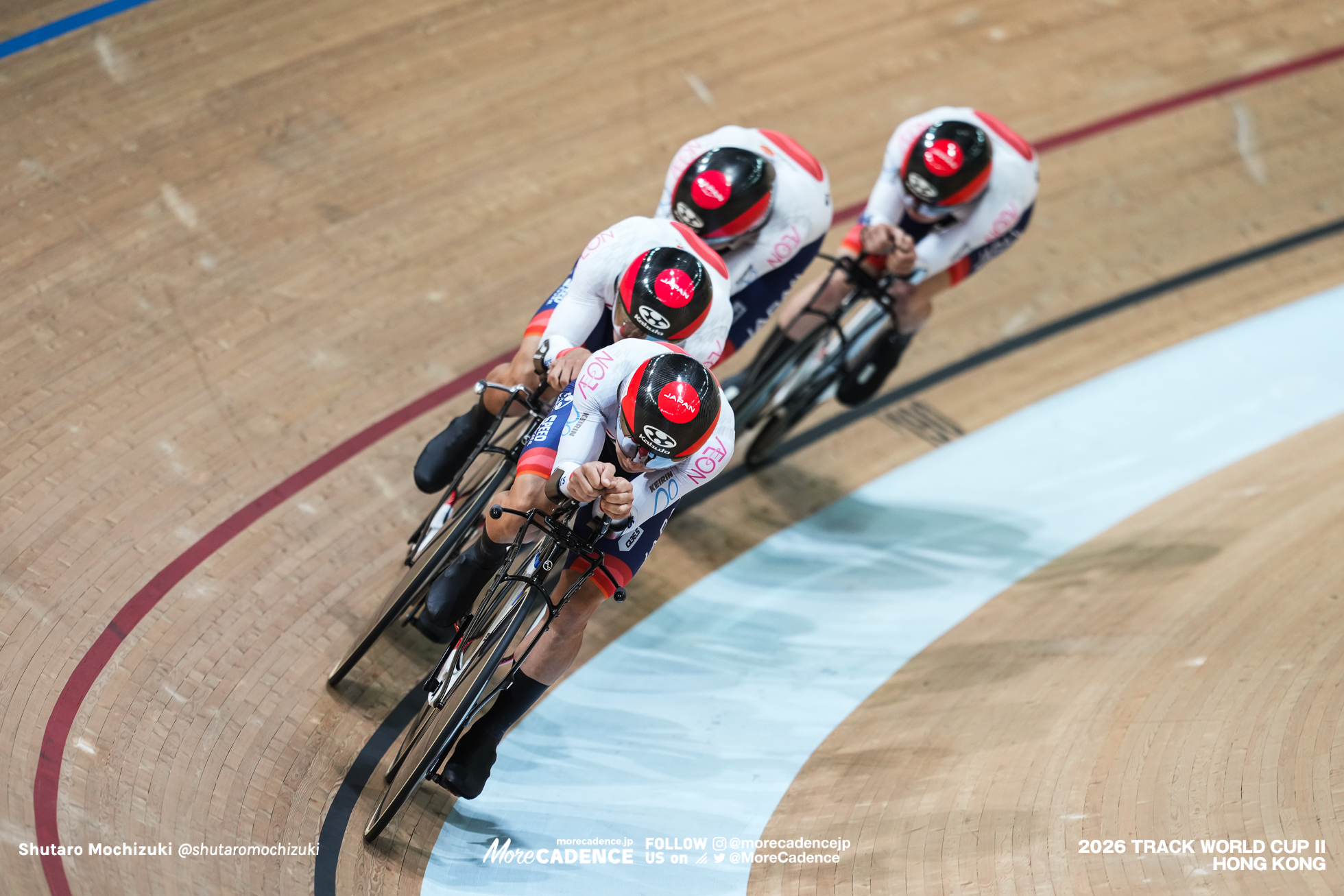橋本英也, HASHIMOTO Eiya, JPN, 兒島直樹, KOJIMA Naoki, JPN, 河野翔輝, KAWANO Shoki JPN, 窪木一茂, KUBOKI Kazushige JPN, 男子チームパシュート, MEN'S Team Pursuit, 2026ワールドカップ第2戦, 香港, 2026 UCI Track World Cup, Round 2, Hong Kong