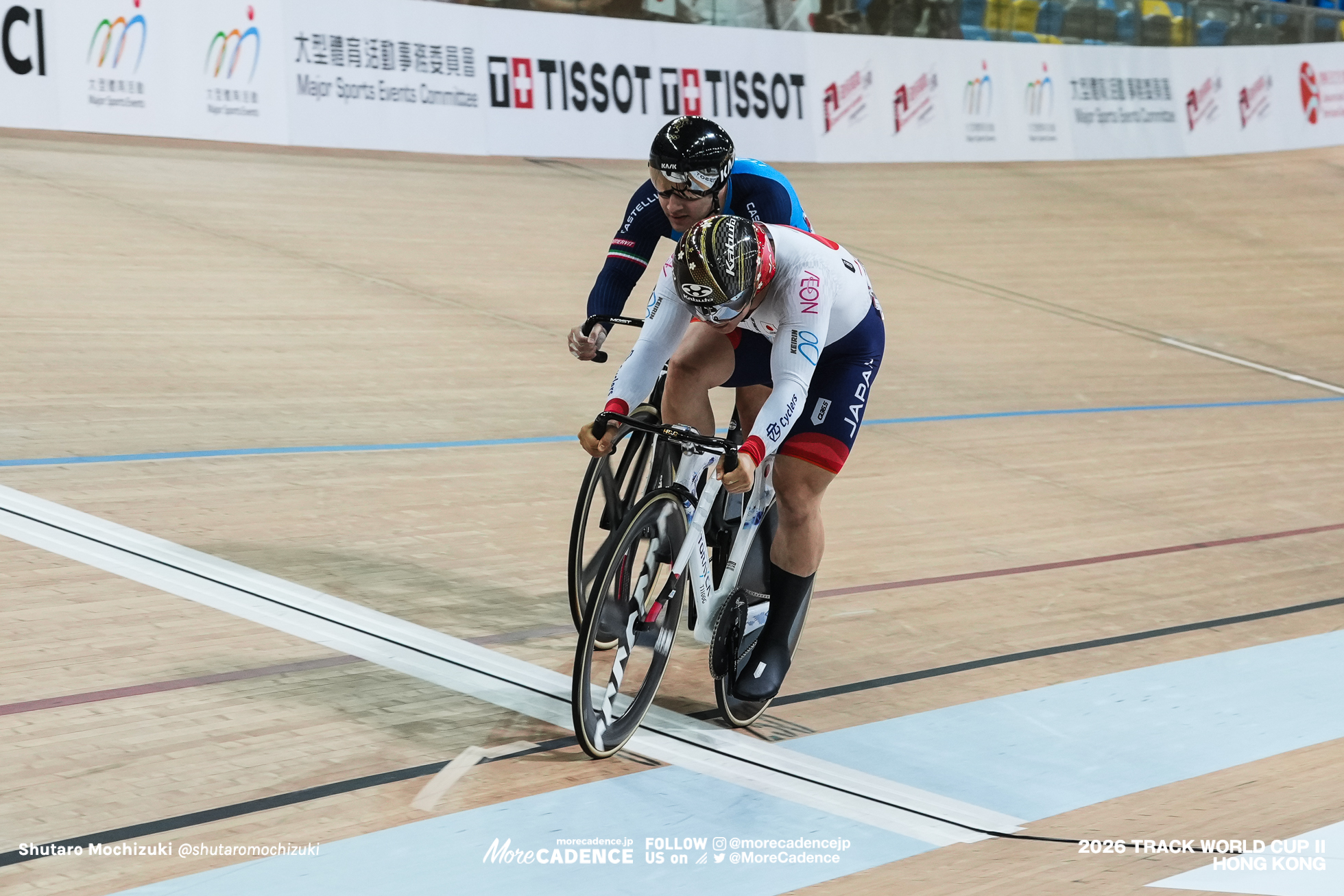 中野慎詞, NAKANO Shinji, JPN, 男子スプリント 1回戦, MEN'S Sprint 1st Round, 『2026ワールドカップ第2戦』香港,2026 UCI Track World Cup - Hong Kong, China
