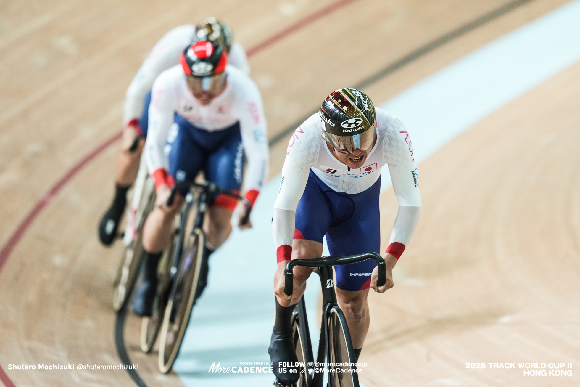 長迫吉拓, NAGASAKO Yoshitaku, JPN, 太田海也, OTA Kaiya, JPN, 髙橋奏多, TAKAHASHI Kanata, JPN, 男子チームスプリント 予選, MEN'S Team Sprint Qualification, 2026ワールドカップ第2戦, 香港, 2026 UCI Track World Cup, Round 2, Hong Kong