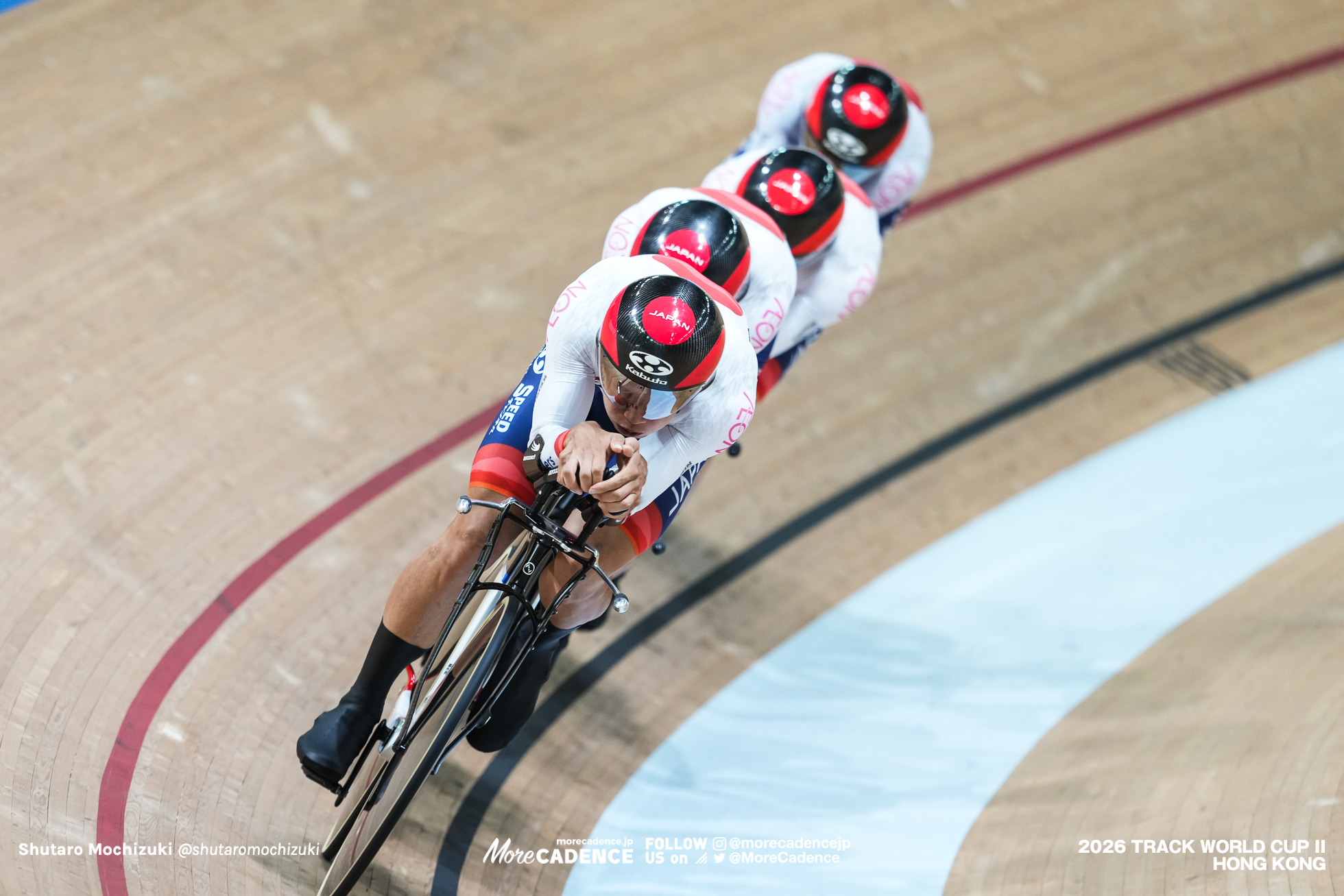 橋本英也, HASHIMOTO Eiya, JPN, 兒島直樹, KOJIMA Naoki, JPN, 河野翔輝, KAWANO Shoki JPN, 窪木一茂, KUBOKI Kazushige JPN, 男子チームパシュート, MEN'S Team Pursuit, 2026ワールドカップ第2戦, 香港, 2026 UCI Track World Cup, Round 2, Hong Kong