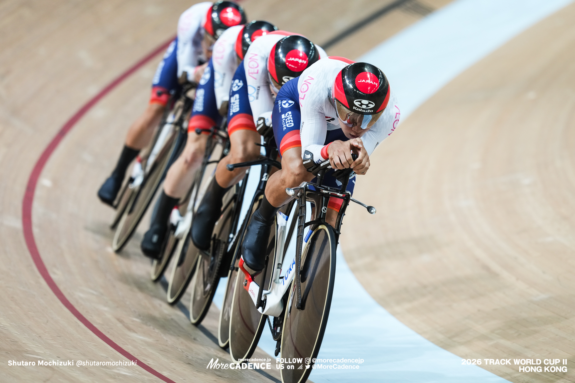 橋本英也, HASHIMOTO Eiya, JPN, 兒島直樹, KOJIMA Naoki, JPN, 河野翔輝, KAWANO Shoki JPN, 窪木一茂, KUBOKI Kazushige JPN, 男子チームパシュート, MEN'S Team Pursuit, 2026ワールドカップ第2戦, 香港, 2026 UCI Track World Cup, Round 2, Hong Kong
