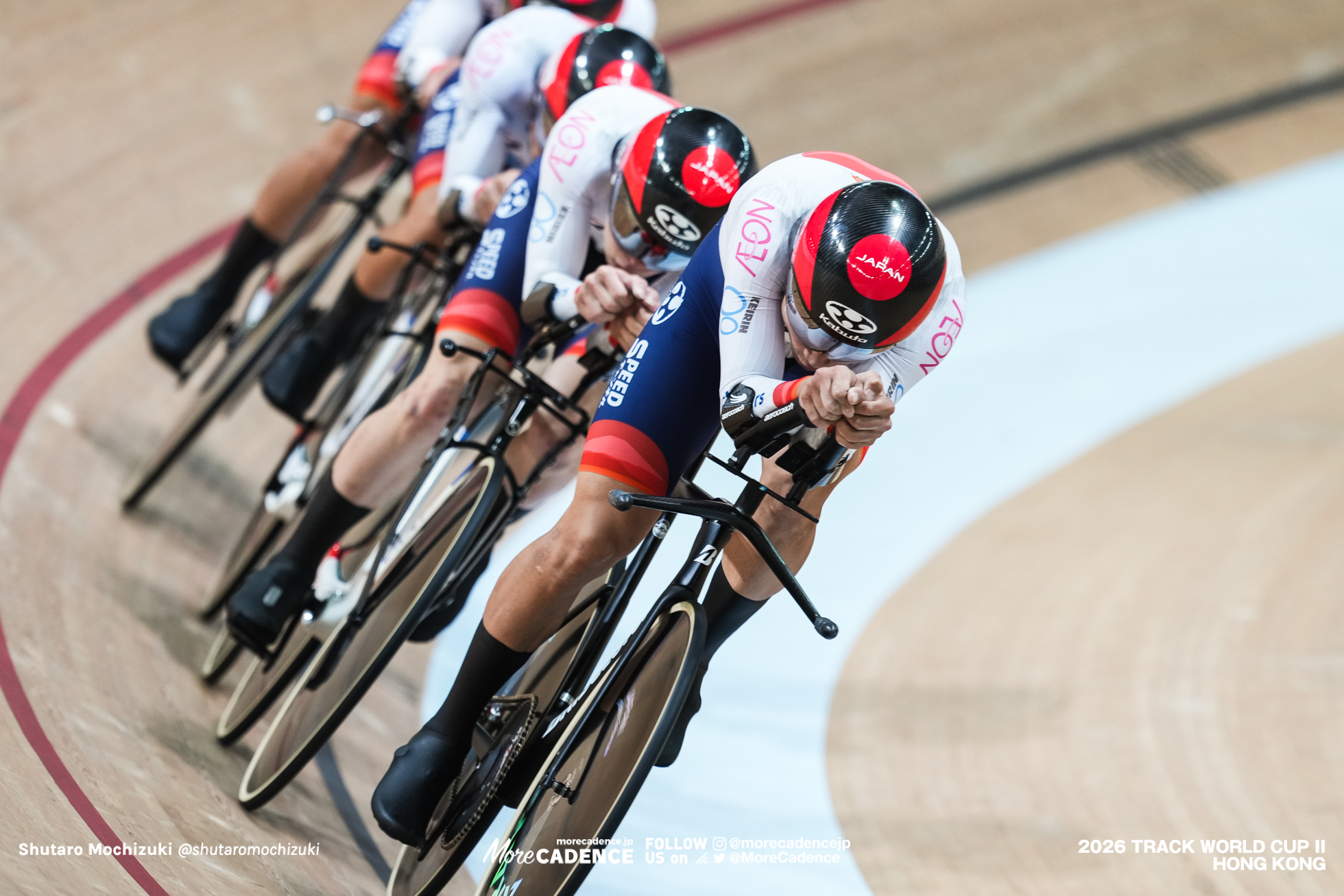 橋本英也, HASHIMOTO Eiya, JPN, 兒島直樹, KOJIMA Naoki, JPN, 河野翔輝, KAWANO Shoki JPN, 窪木一茂, KUBOKI Kazushige JPN, 男子チームパシュート, MEN'S Team Pursuit, 2026ワールドカップ第2戦, 香港, 2026 UCI Track World Cup, Round 2, Hong Kong