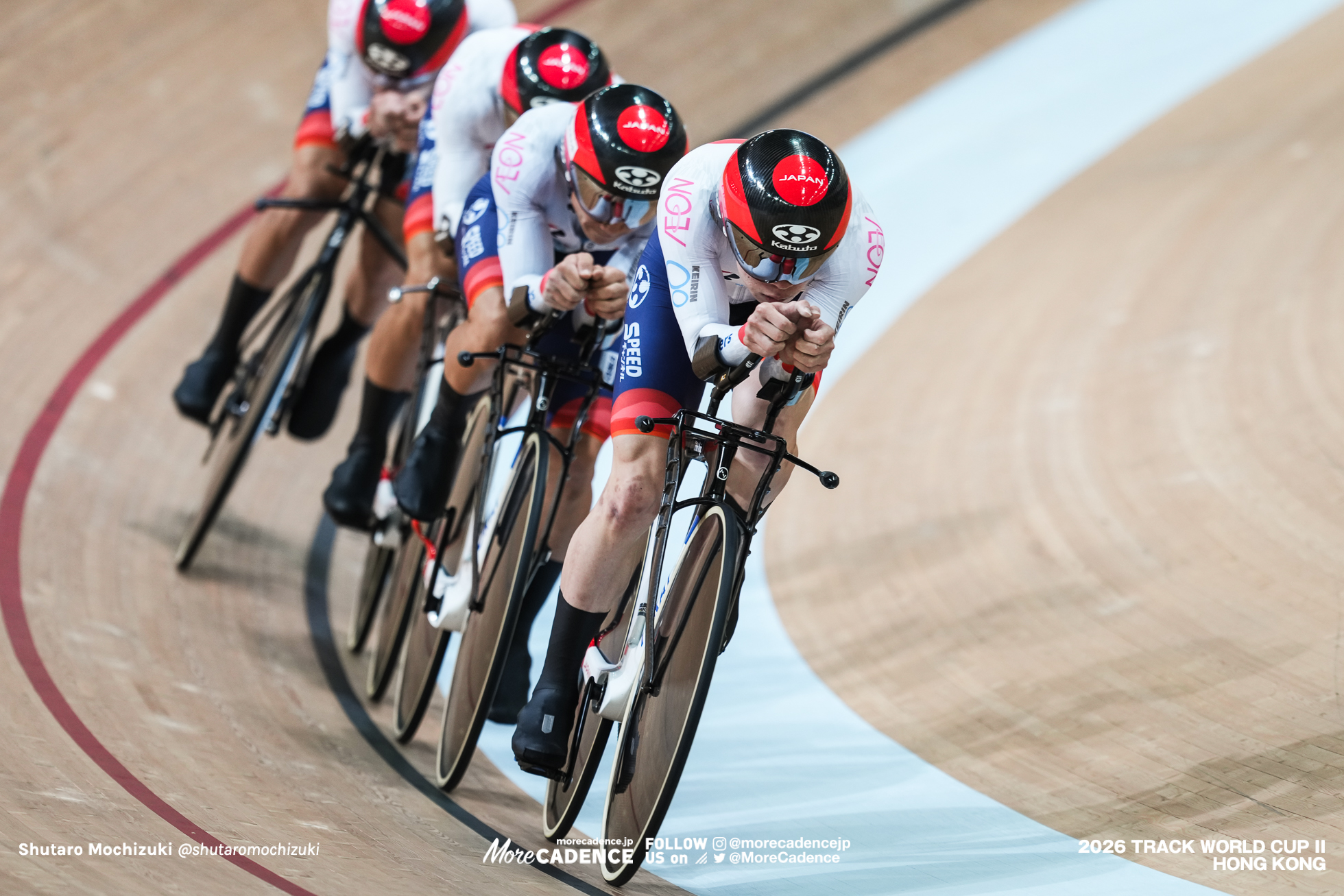 橋本英也, HASHIMOTO Eiya, JPN, 兒島直樹, KOJIMA Naoki, JPN, 河野翔輝, KAWANO Shoki JPN, 窪木一茂, KUBOKI Kazushige JPN, 男子チームパシュート, MEN'S Team Pursuit, 2026ワールドカップ第2戦, 香港, 2026 UCI Track World Cup, Round 2, Hong Kong
