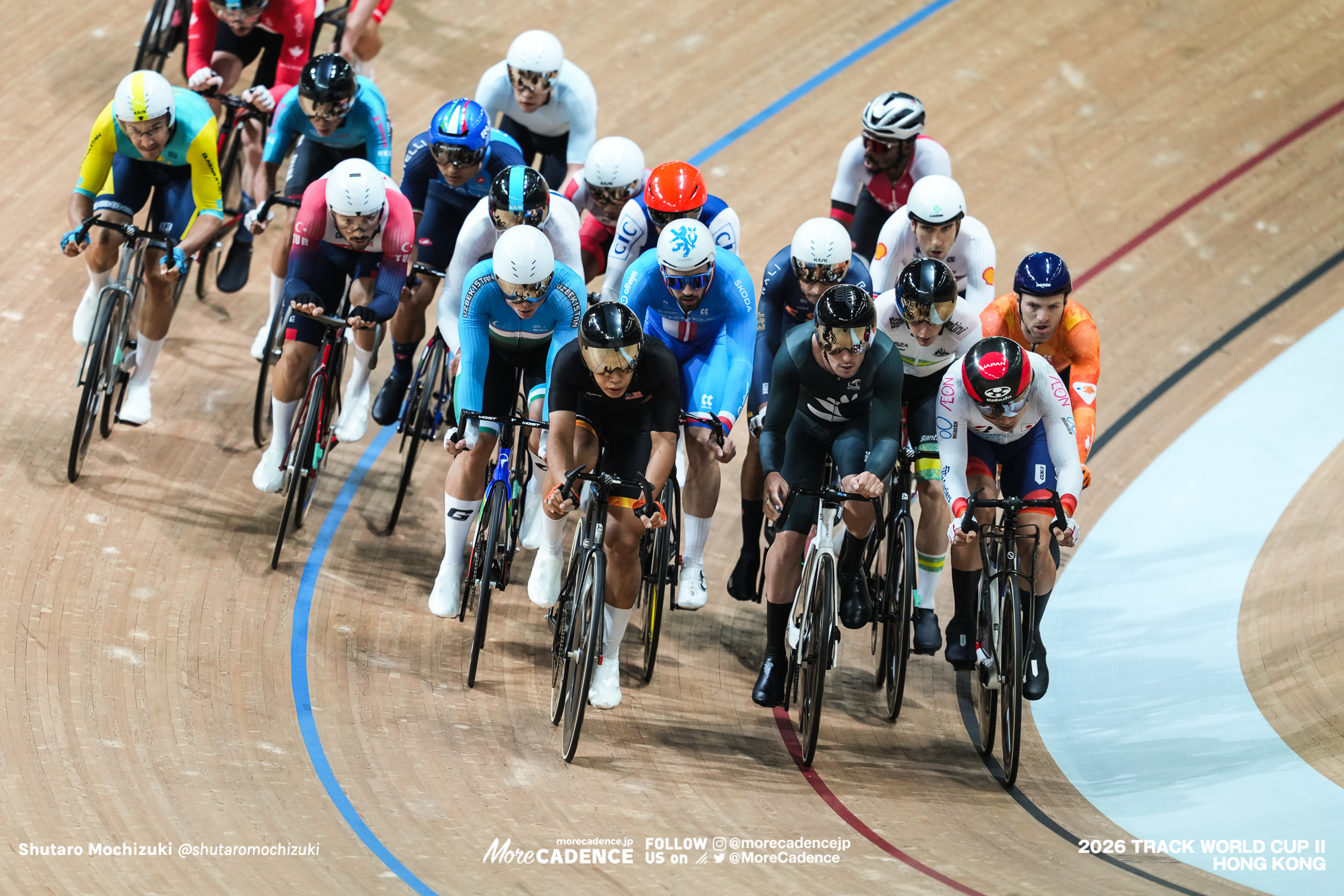 トーマス・セクストン, SEXTON Thomas, NZL, ラウ・ニュージョー, JOE LAU New, MAS, 男子エリミネーション, MEN'S Elimination, 2026ワールドカップ第2戦, 香港, 2026 UCI Track World Cup, Round 2, Hong Kong