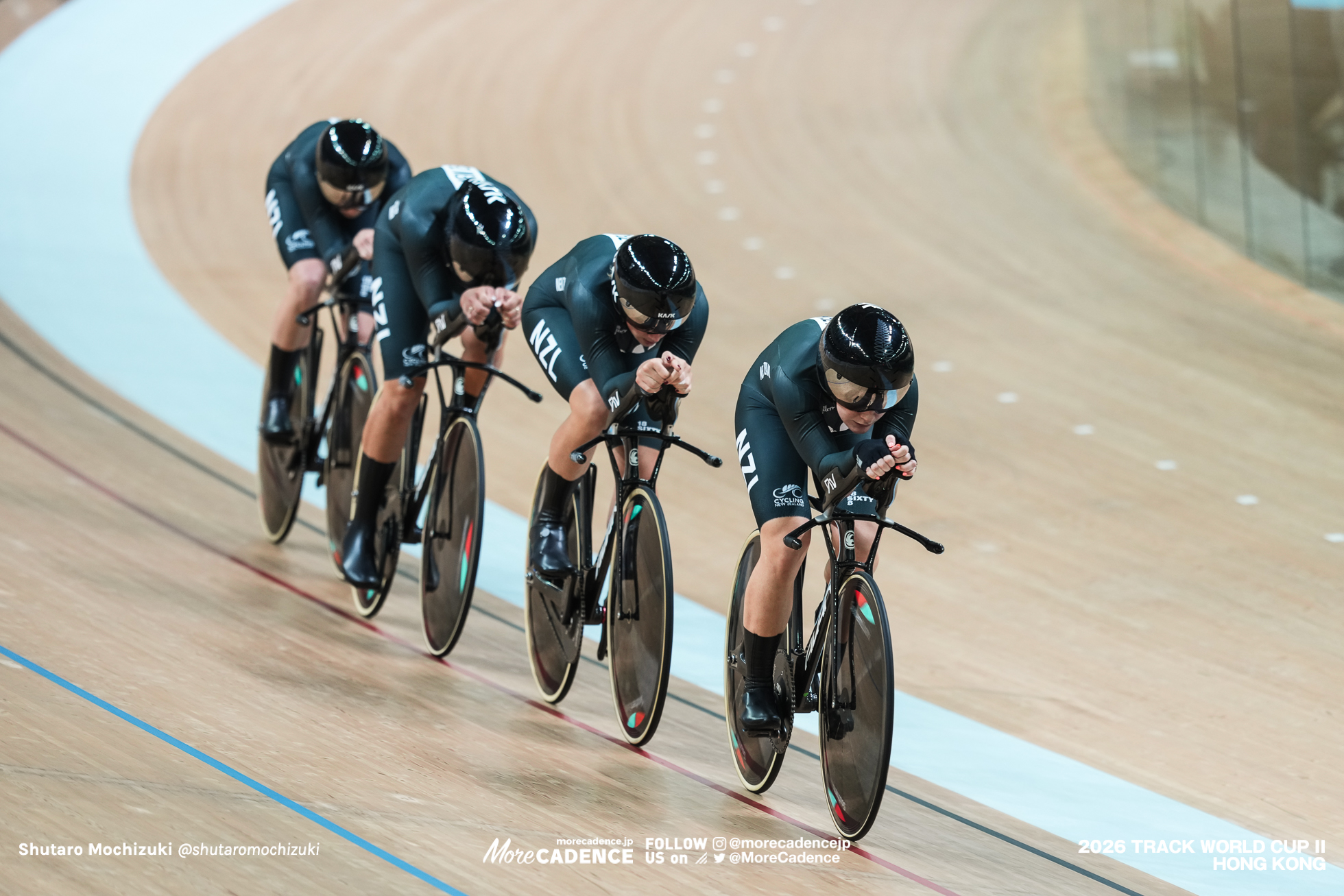 女子チームパシュート 決勝, WOMEN'S Team Pursuit Final for Gold, 2026ワールドカップ第2戦, 香港, 2026 UCI Track World Cup, Round 2, Hong Kong
