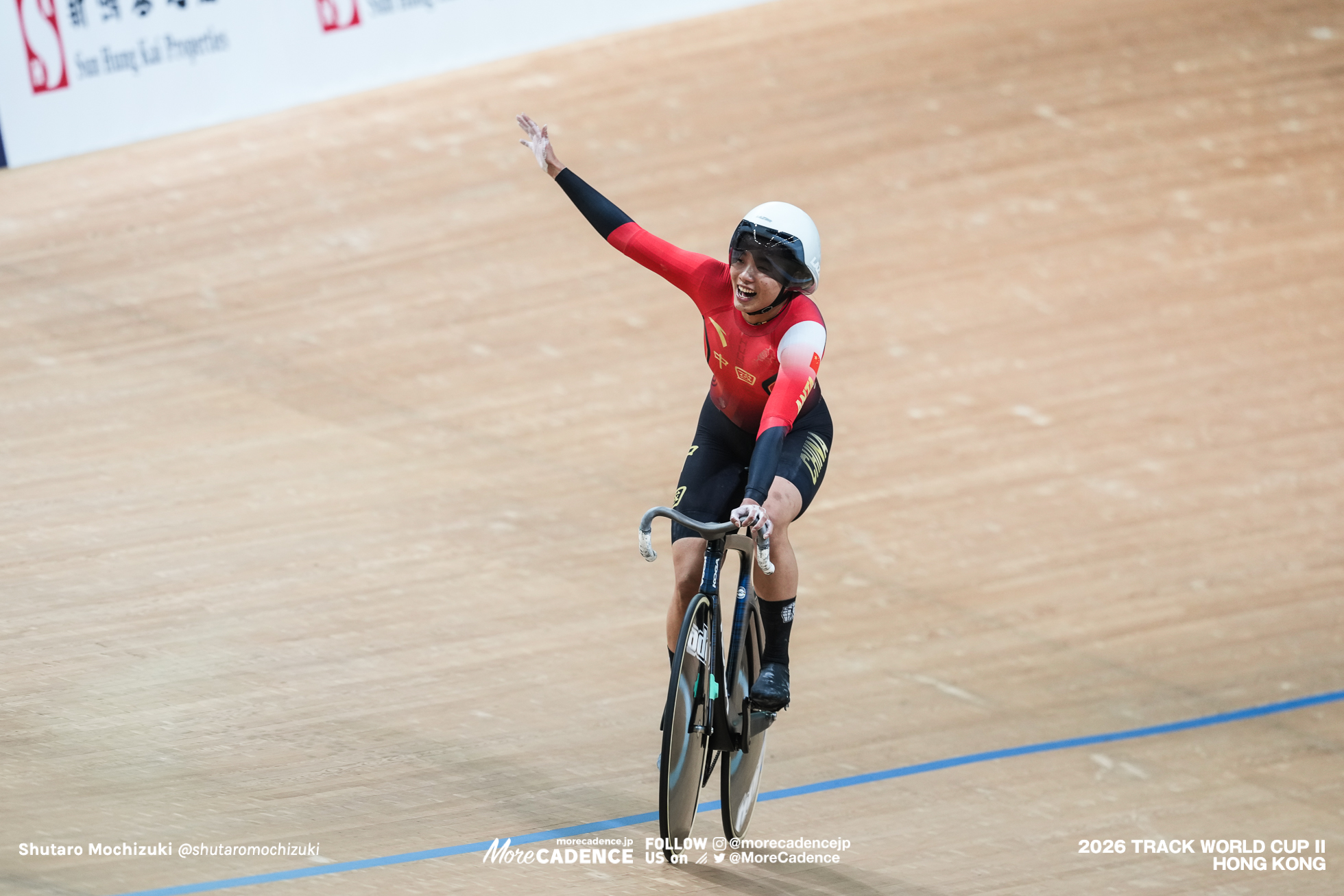 苑丽颖 ユアン・リイン, YUAN Liying, CHN, 女子チームスプリント 決勝, WOMEN'S Team Sprint Final for Gold, 2026ワールドカップ第2戦, 香港, 2026 UCI Track World Cup, Round 2, Hong Kong