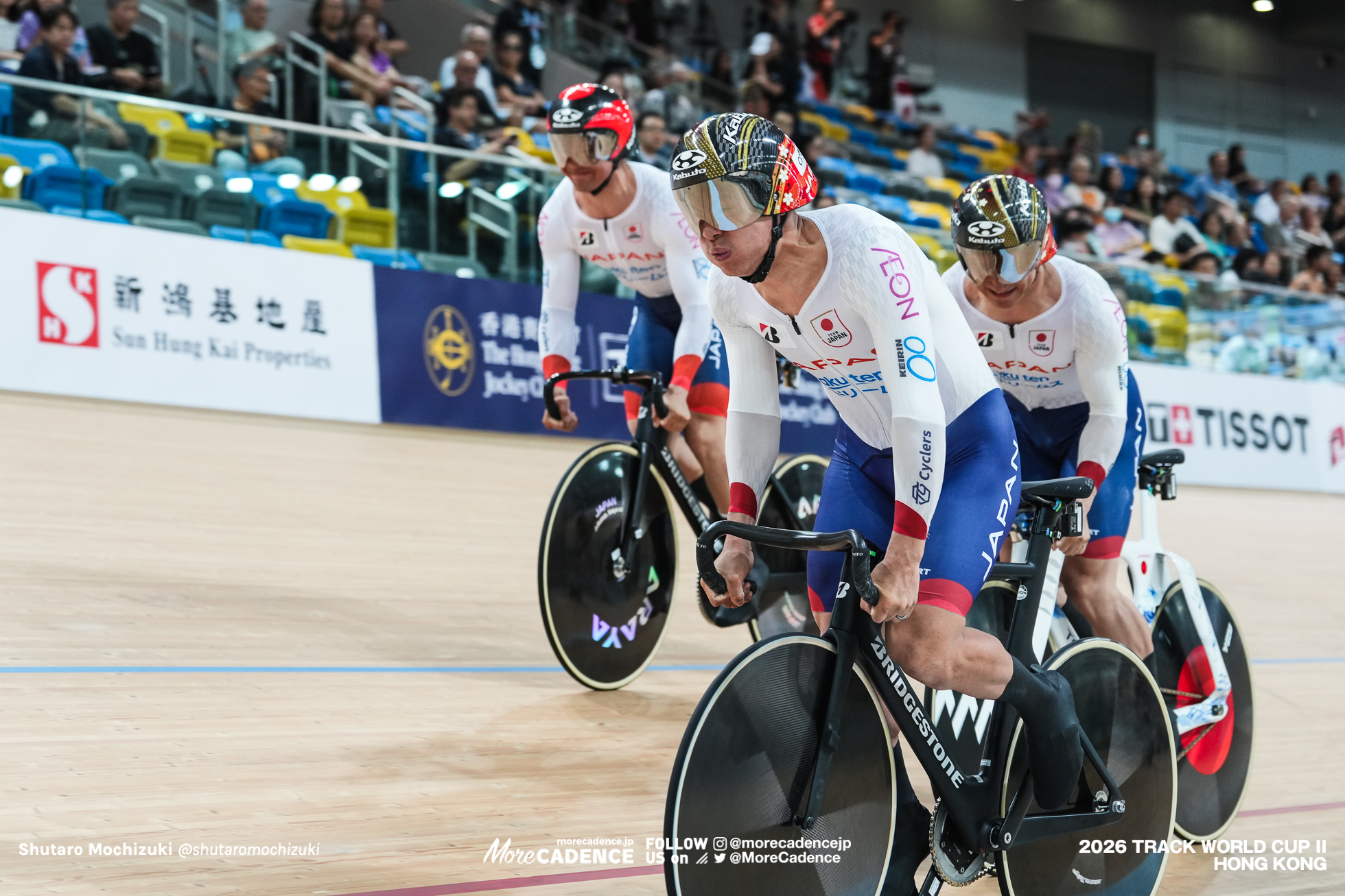長迫吉拓, NAGASAKO Yoshitaku, JPN, 太田海也, OTA Kaiya, JPN, 髙橋奏多, TAKAHASHI Kanata, JPN, 男子チームスプリント 3位決定戦, MEN'S Team Sprint Final for Bronze, 2026ワールドカップ第2戦, 香港, 2026 UCI Track World Cup, Round 2, Hong Kong