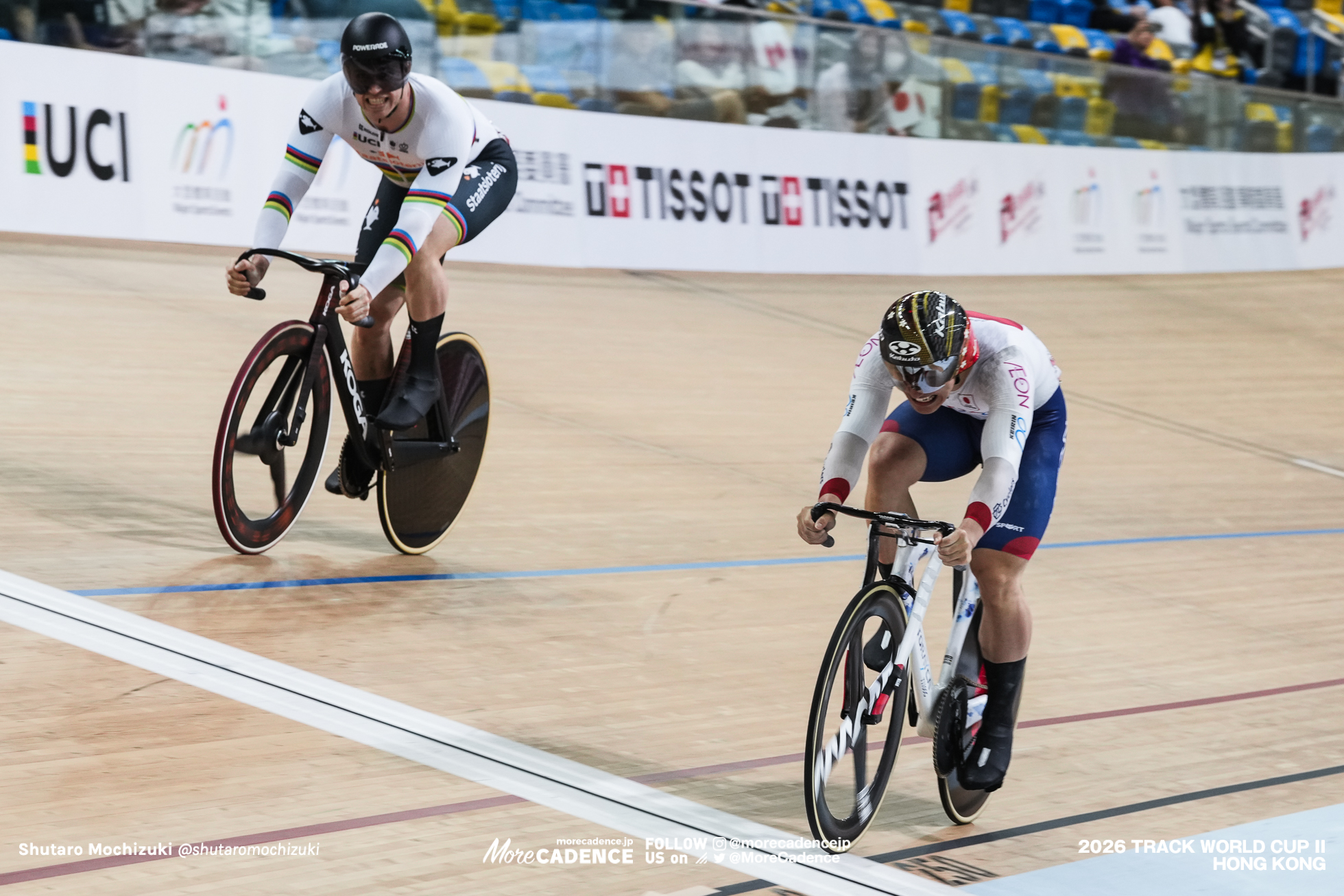 太田海也, OTA Kaiya, JPN,ハリー・ラブレイセン,Harrie Lavreysen, NED,男子スプリント 準々決勝, MEN'S Sprint Quarter-finals, 『2026ワールドカップ第2戦』香港,2026 UCI Track World Cup - Hong Kong, China