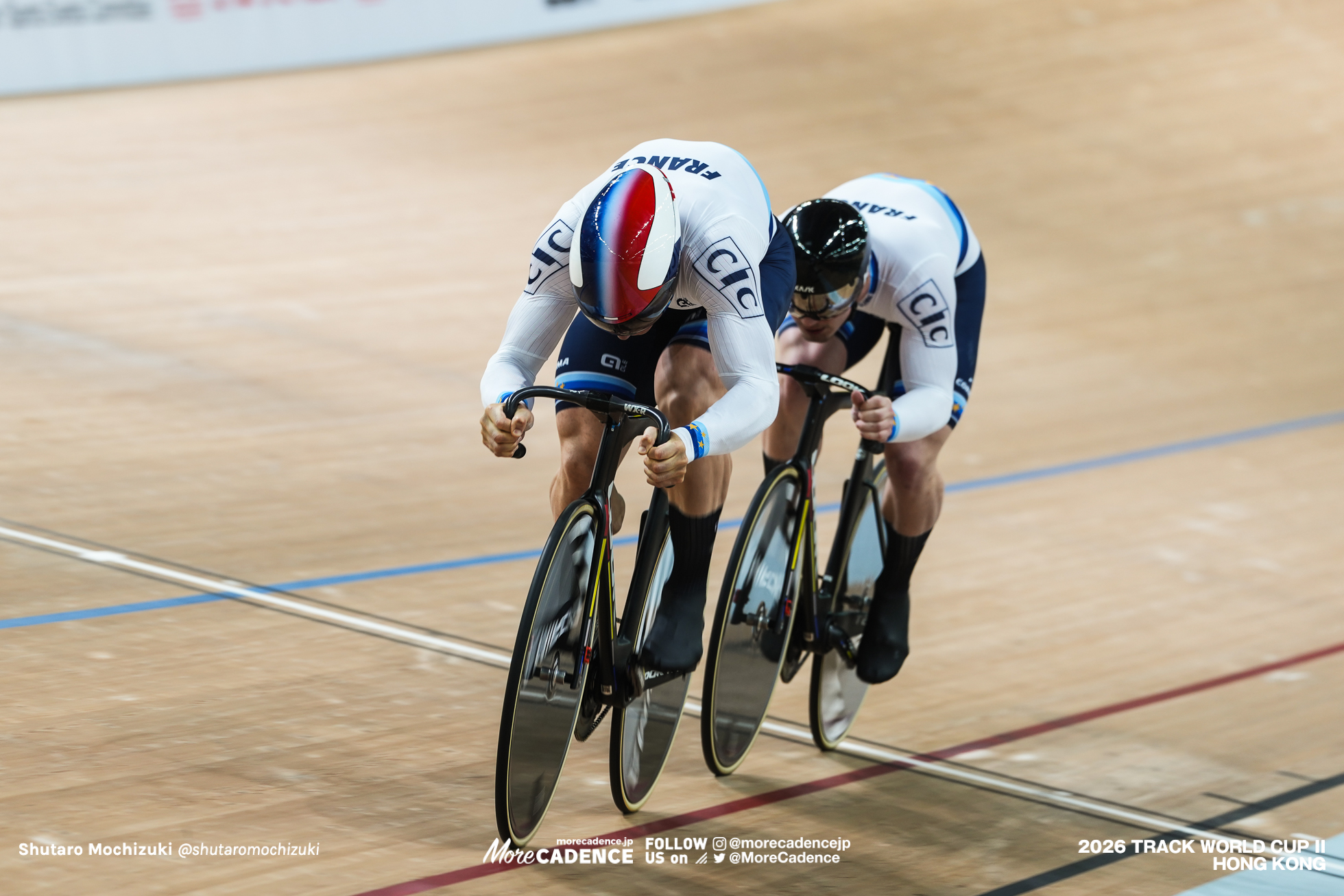 ライアン・エラル, HELAL Rayan, FRA, エチエンヌ・オリヴィエロ, OLIVIERO Etienne, FRA, 男子チームスプリント 3位決定戦, MEN'S Team Sprint Final for Bronze, 2026ワールドカップ第2戦, 香港, 2026 UCI Track World Cup, Round 2, Hong Kong