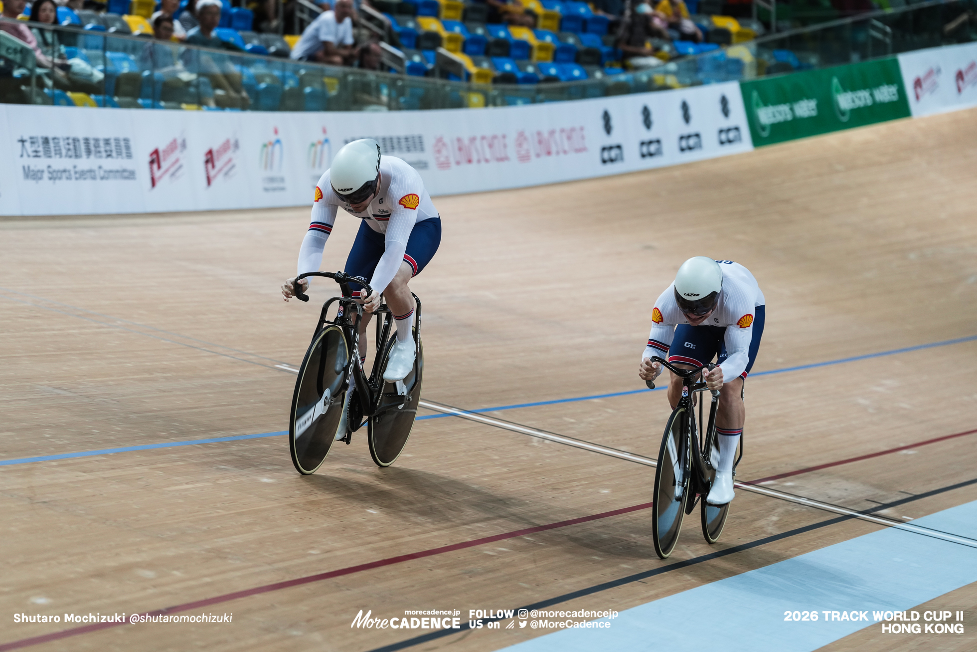 ハリー・レンディンガム ホーン, LEDINGHAM-HORN Harry, GBR, マシュー・リチャードソン, RICHARDSON Matthew, GBR, 男子チームスプリント 決勝, MEN'S Team Sprint Final for Gold, 2026ワールドカップ第2戦, 香港, 2026 UCI Track World Cup, Round 2, Hong Kong