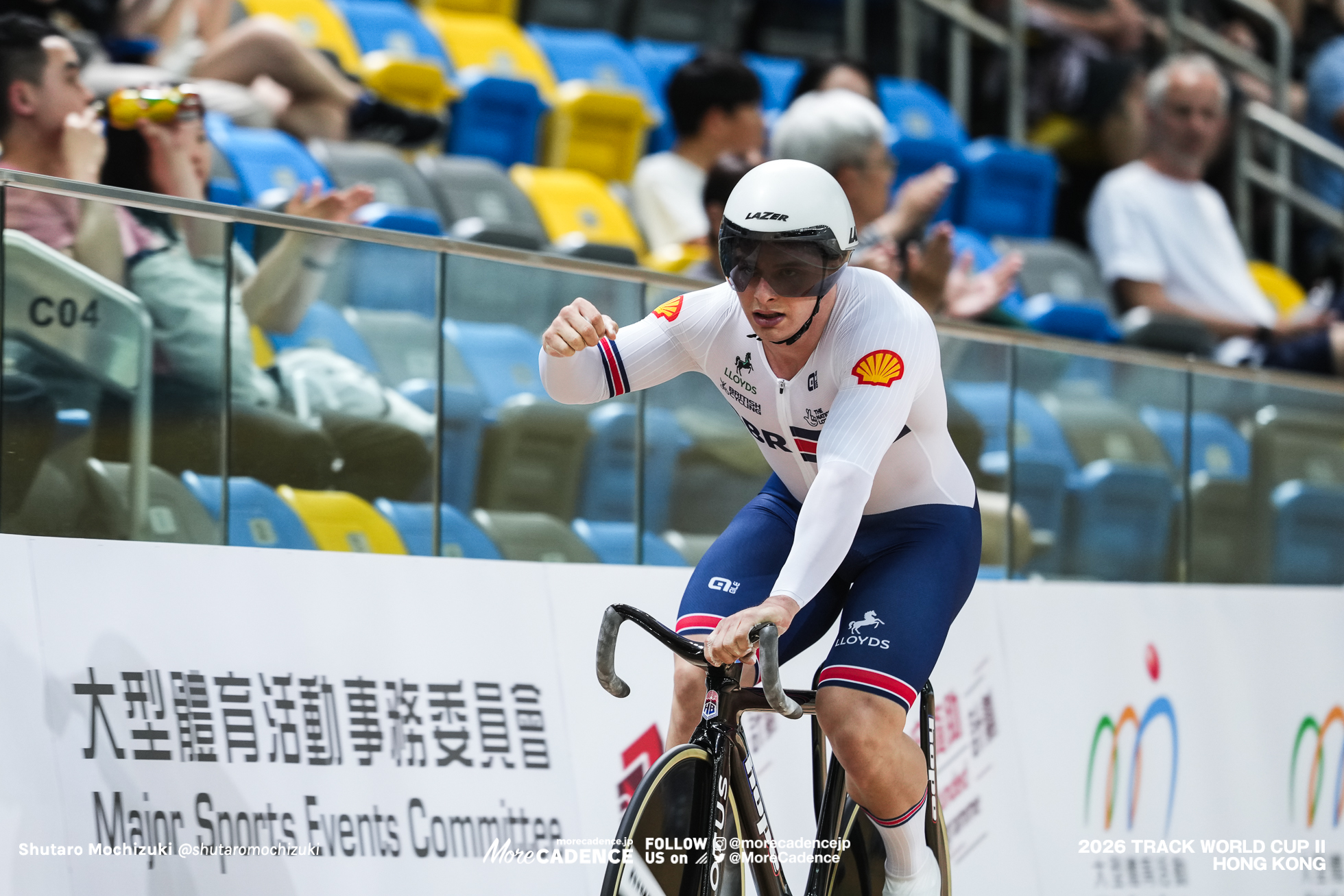 マシュー・リチャードソン, RICHARDSON Matthew, GBR, 男子チームスプリント 決勝, MEN'S Team Sprint Final for Gold, 2026ワールドカップ第2戦, 香港, 2026 UCI Track World Cup, Round 2, Hong Kong