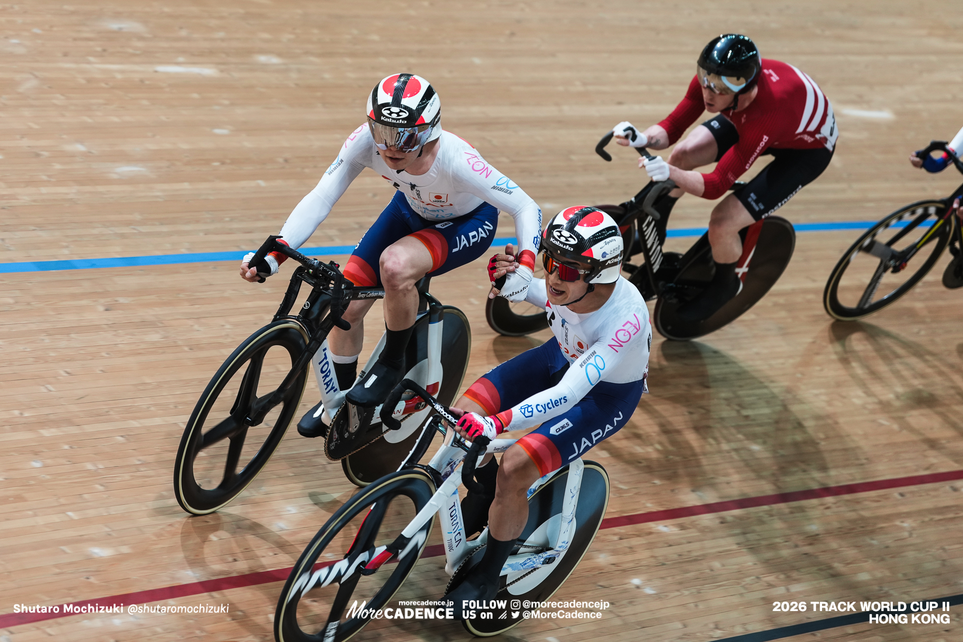窪木一茂, KUBOKI Kazushige, 兒島直樹, KOJIMA Naoki, JPN, 男子マディソン, MEN'S Madison, 『2026ワールドカップ第2戦』香港,2026 UCI Track World Cup - Hong Kong, China