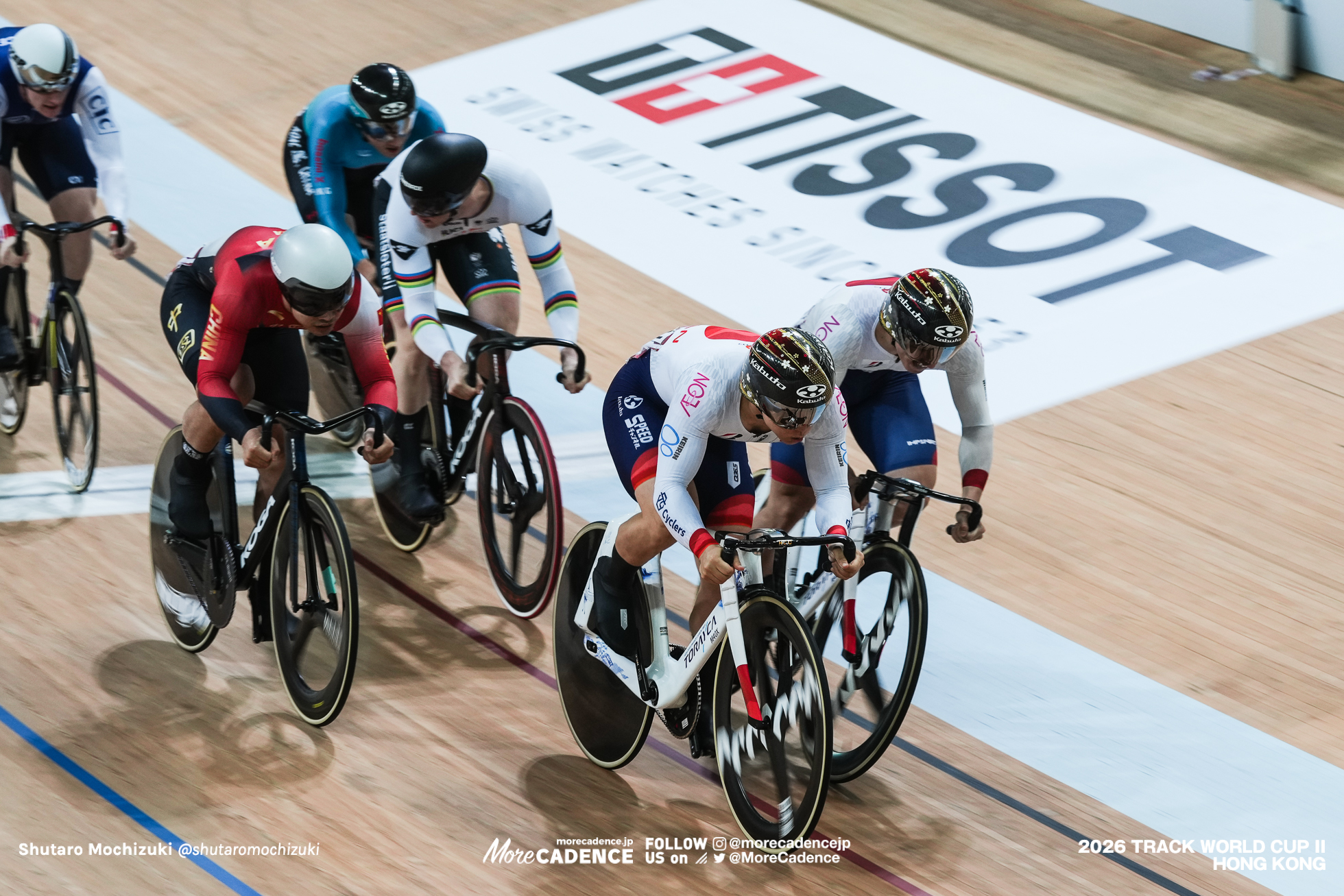 決勝，男子ケイリン,MEN'S Keirin,Final，『2026ワールドカップ第2戦』香港,2026 UCI Track World Cup - Hong Kong, China