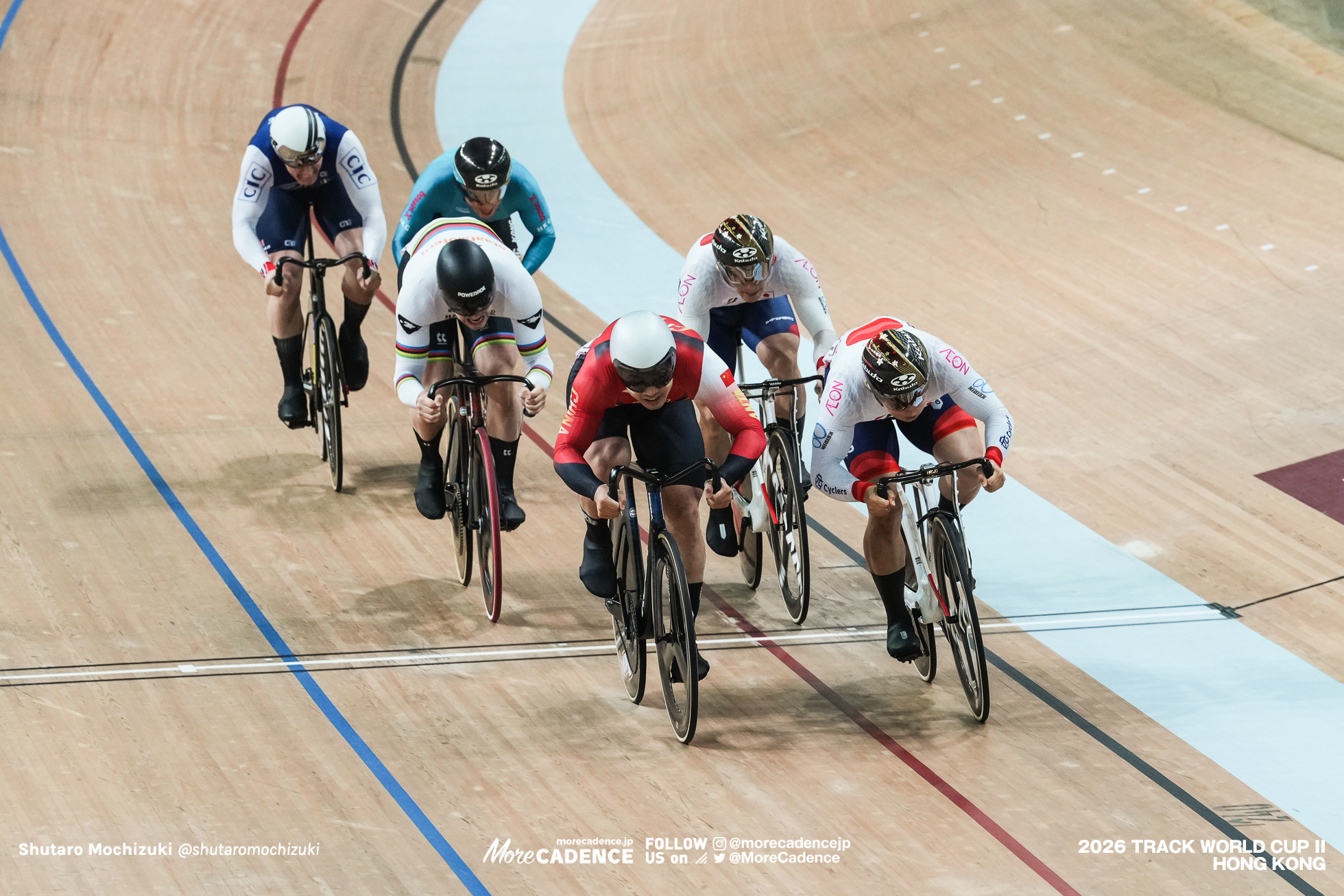 決勝，男子ケイリン,MEN'S Keirin,Final，『2026ワールドカップ第2戦』香港,2026 UCI Track World Cup - Hong Kong, China