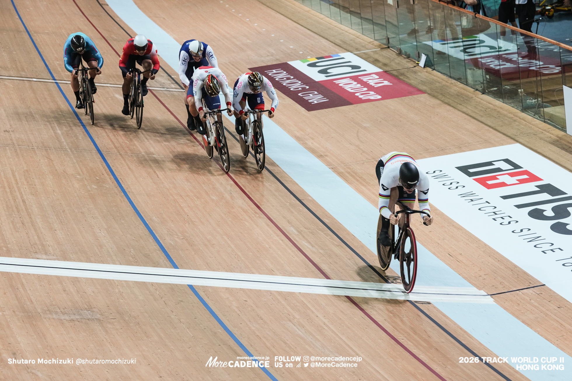 男子ケイリン,MEN'S Keirin,『2026ワールドカップ第2戦』香港,2026 UCI Track World Cup - Hong Kong, China