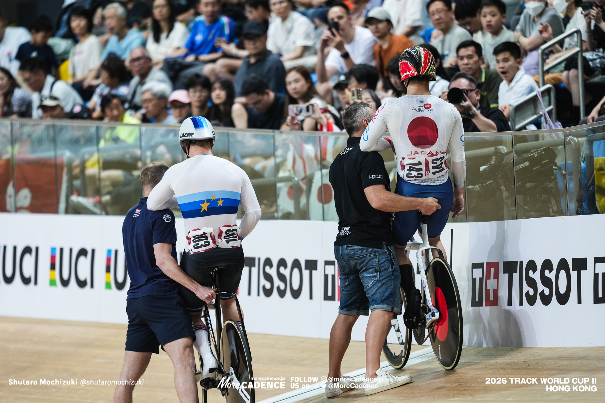 太田海也, OTA Kaiya, JPN,マシュー・リチャードソン, RICHARDSON Matthew, GBR, 男子スプリント 決勝, MEN'S Sprint Final for Gold,『2026ワールドカップ第2戦』香港,2026 UCI Track World Cup - Hong Kong, China