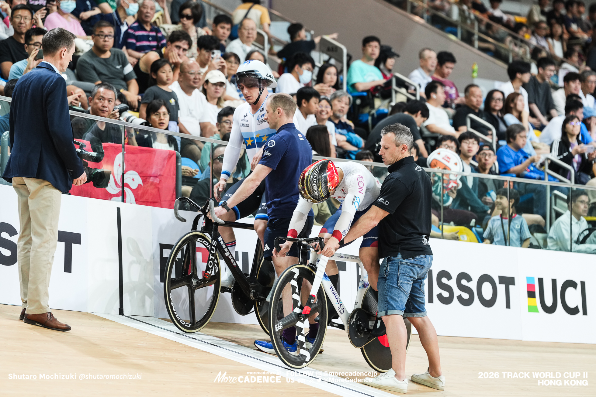 太田海也, OTA Kaiya, JPN,マシュー・リチャードソン, RICHARDSON Matthew, GBR, 男子スプリント 決勝, MEN'S Sprint Final for Gold,『2026ワールドカップ第2戦』香港,2026 UCI Track World Cup - Hong Kong, China