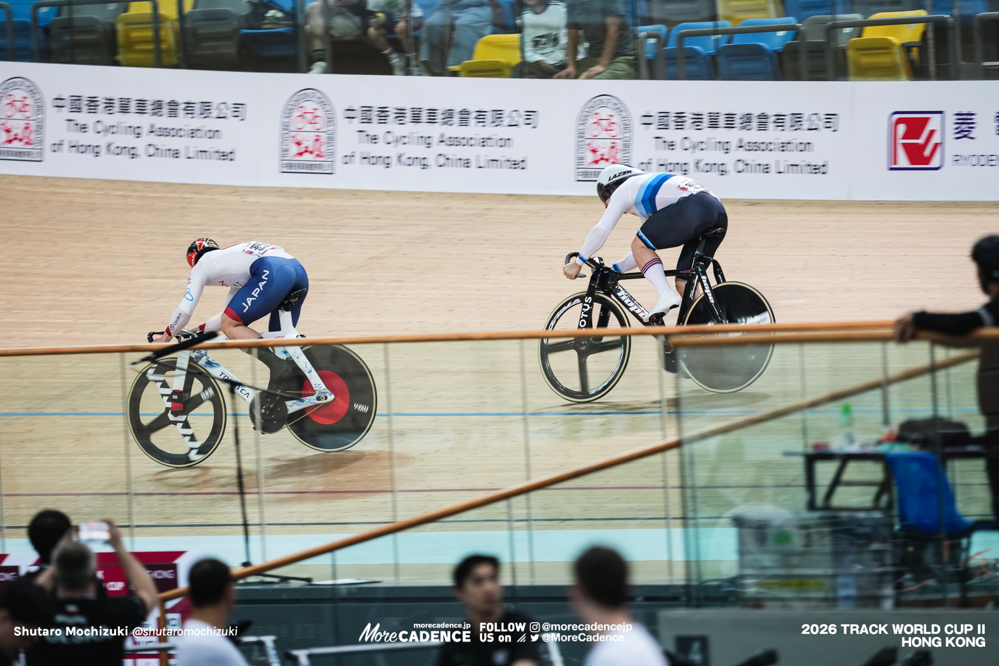 太田海也, OTA Kaiya, JPN,マシュー・リチャードソン, RICHARDSON Matthew, GBR, 男子スプリント 決勝, MEN'S Sprint Final for Gold,『2026ワールドカップ第2戦』香港,2026 UCI Track World Cup - Hong Kong, China