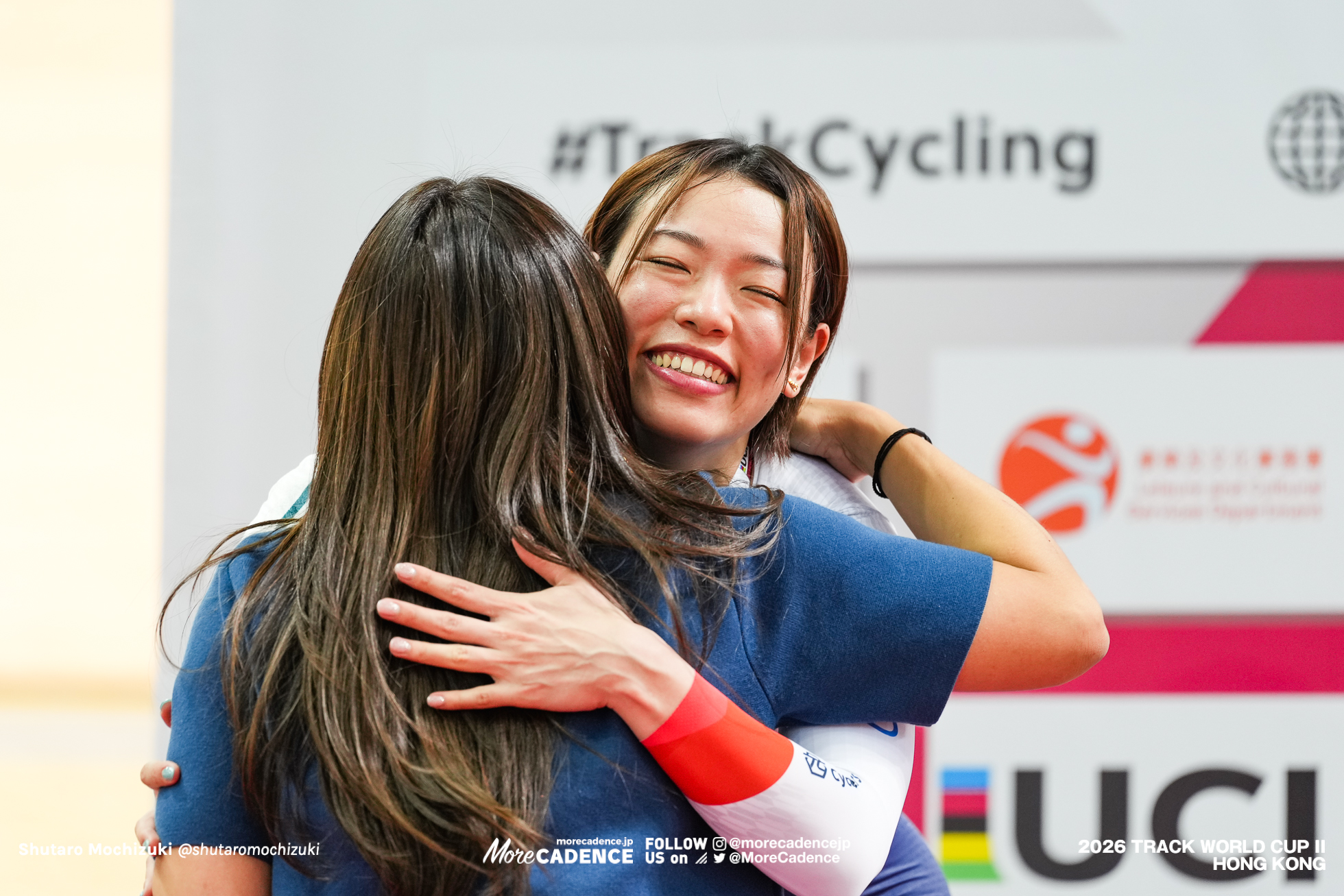 佐藤水菜，女子スプリント，表彰,WOMEN'S Sprint,，podium『2026ワールドカップ第2戦』香港,2026 UCI Track World Cup - Hong Kong, China