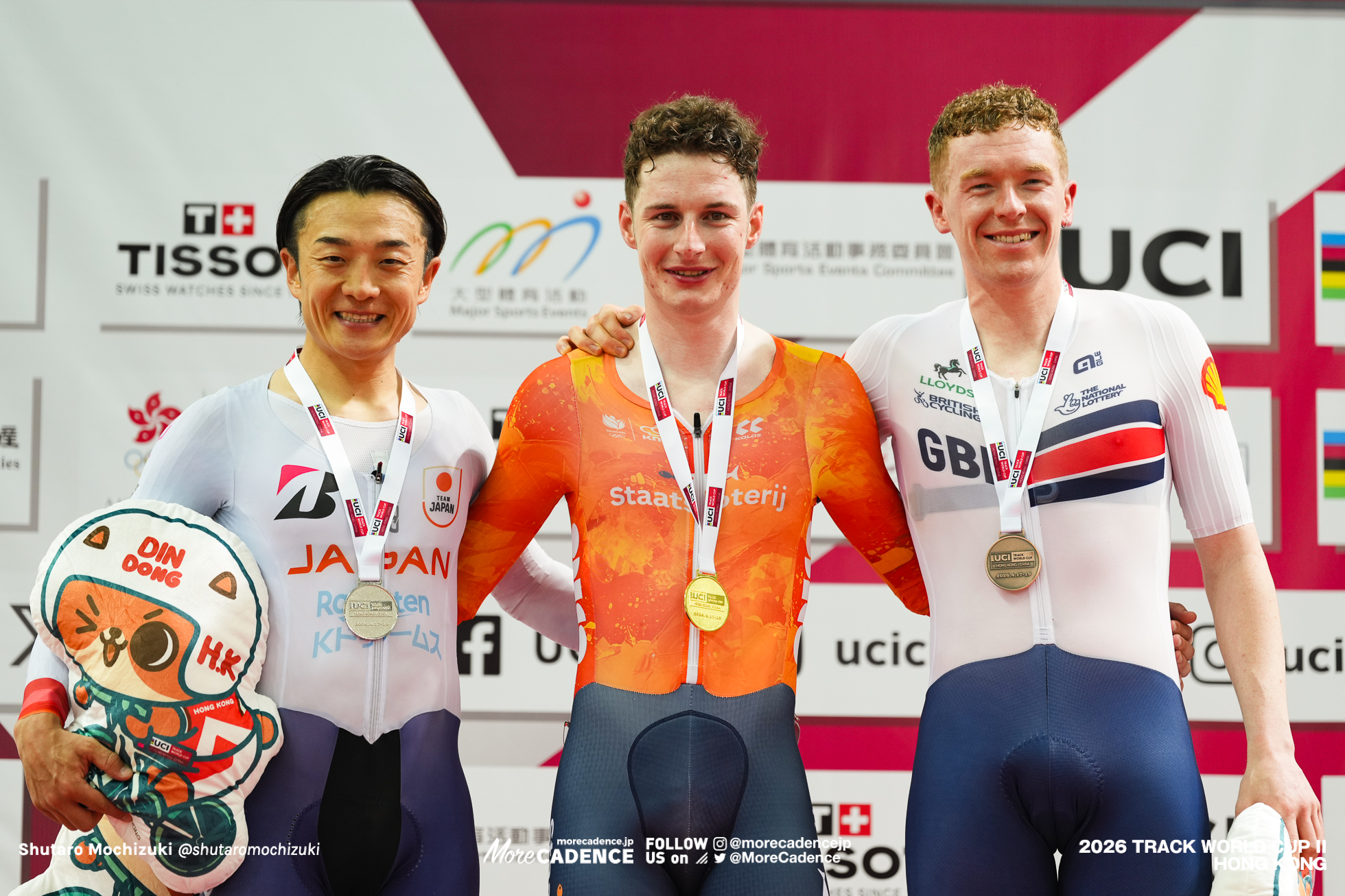 男子オムニアム,MEN'S Omnium,『2026ワールドカップ第2戦』香港,2026 UCI Track World Cup - Hong Kong, China
