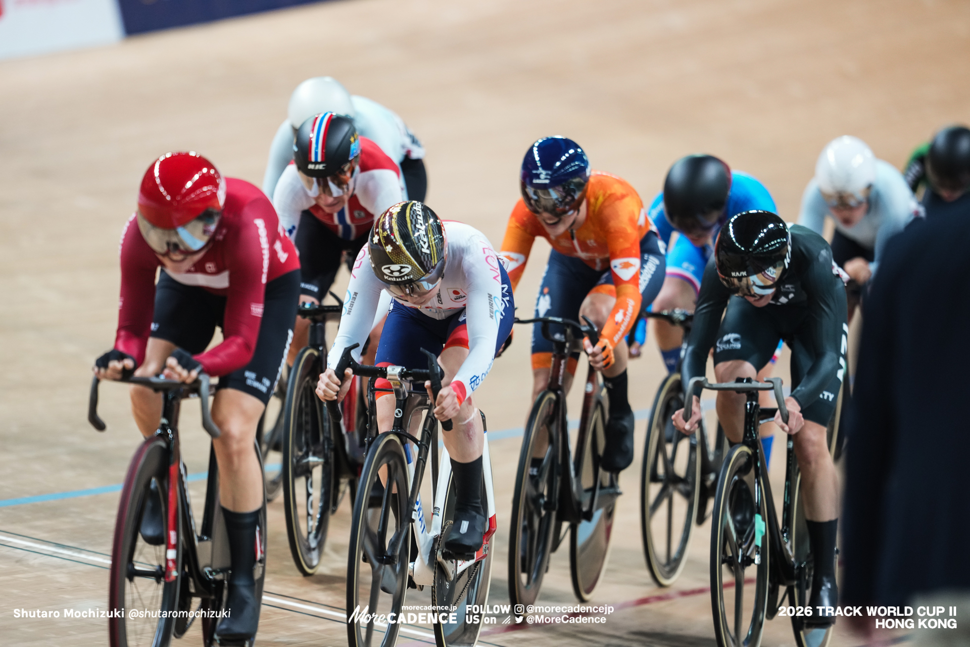 内野艶和, UCHINO Tsuyaka, JPN, 女子オムニアム ポイントレース, WOMEN'S Omnium Points Race,『2026ワールドカップ第2戦』香港,2026 UCI Track World Cup - Hong Kong, China