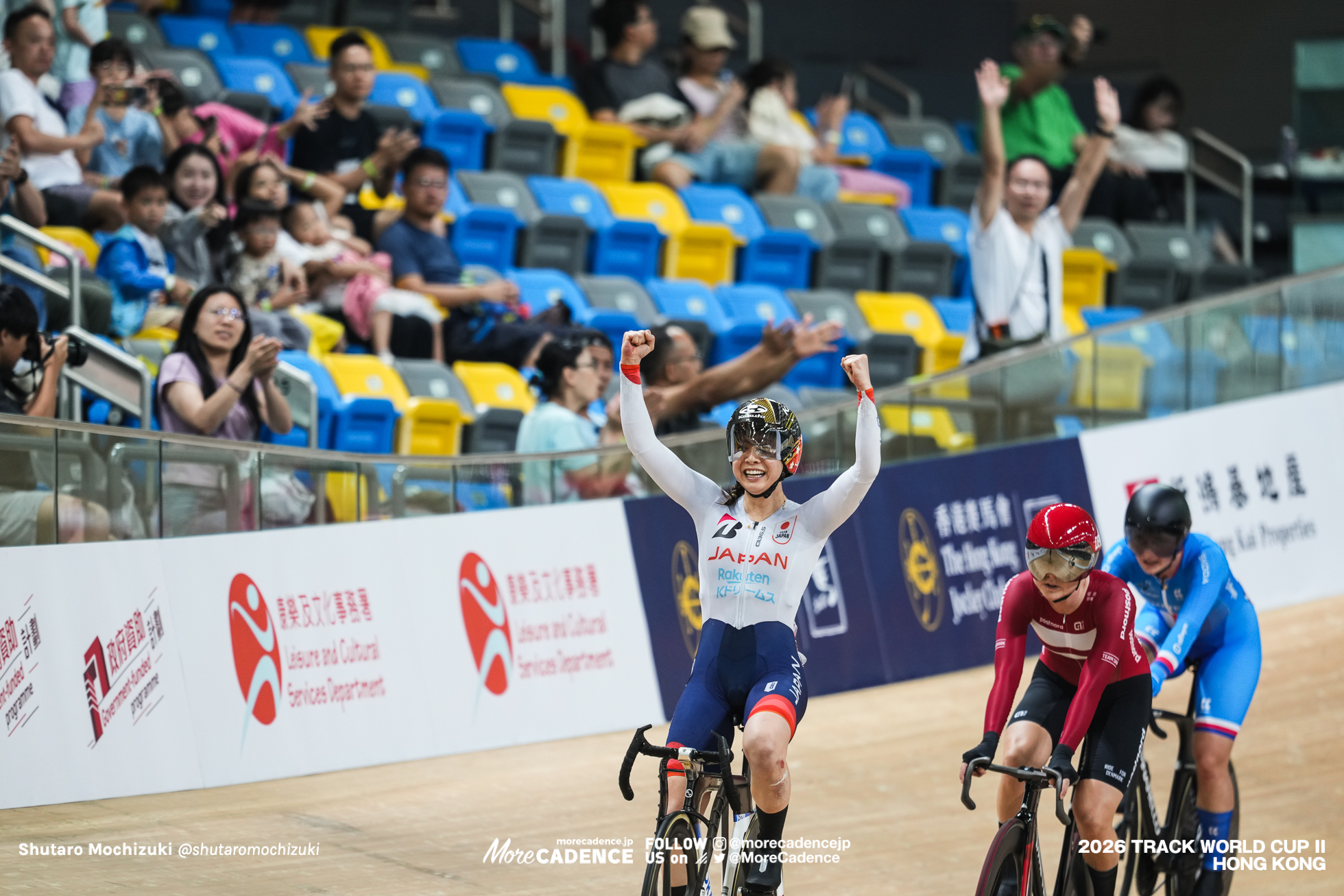 内野艶和, UCHINO Tsuyaka, JPN, 女子オムニアム ポイントレース, WOMEN'S Omnium Points Race,『2026ワールドカップ第2戦』香港,2026 UCI Track World Cup - Hong Kong, China