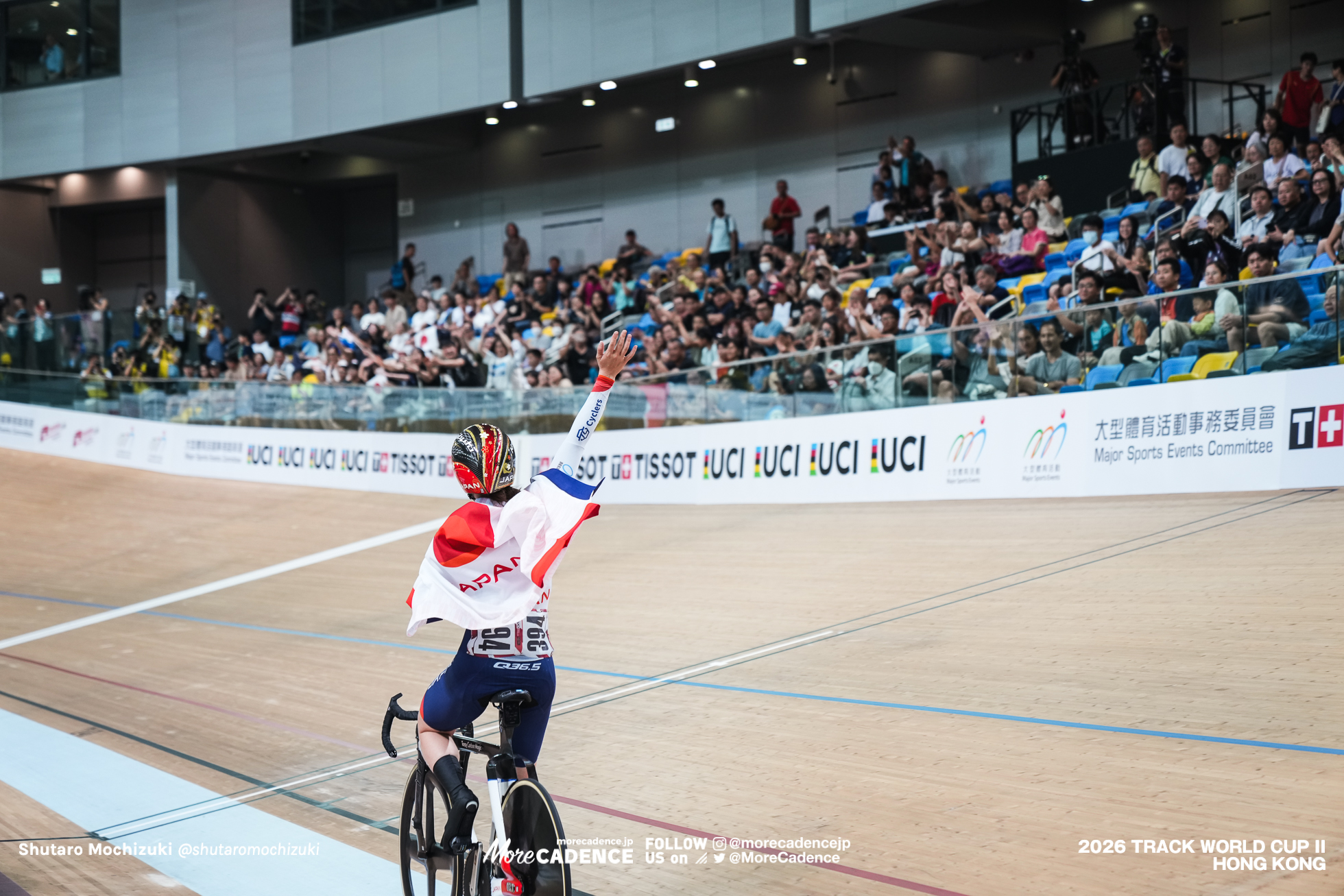 内野艶和, UCHINO Tsuyaka, JPN, 女子オムニアム ポイントレース, WOMEN'S Omnium Points Race,『2026ワールドカップ第2戦』香港,2026 UCI Track World Cup - Hong Kong, China