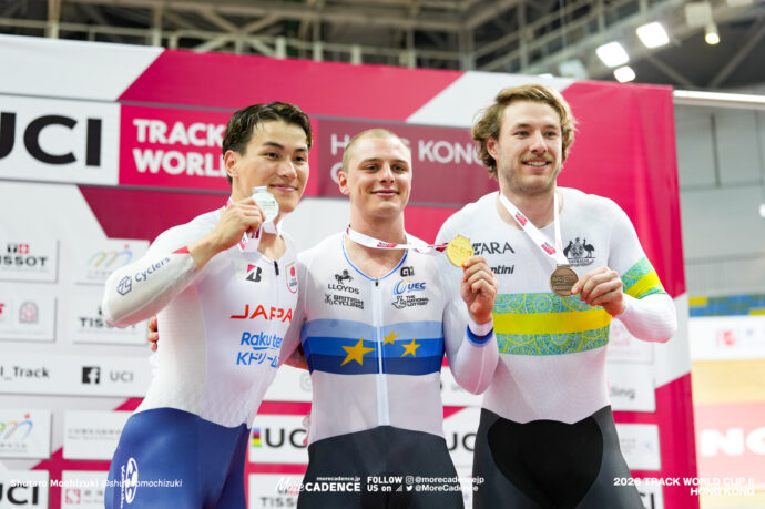 太田海也, OTA Kaiya, JPN,マシュー・リチャードソン, RICHARDSON Matthew, GBR, レイ・ホフマン,Leigh Hoffman,AUS,男子スプリント, MEN'S Sprint, 『2026ワールドカップ第2戦』香港,2026 UCI Track World Cup - Hong Kong, China