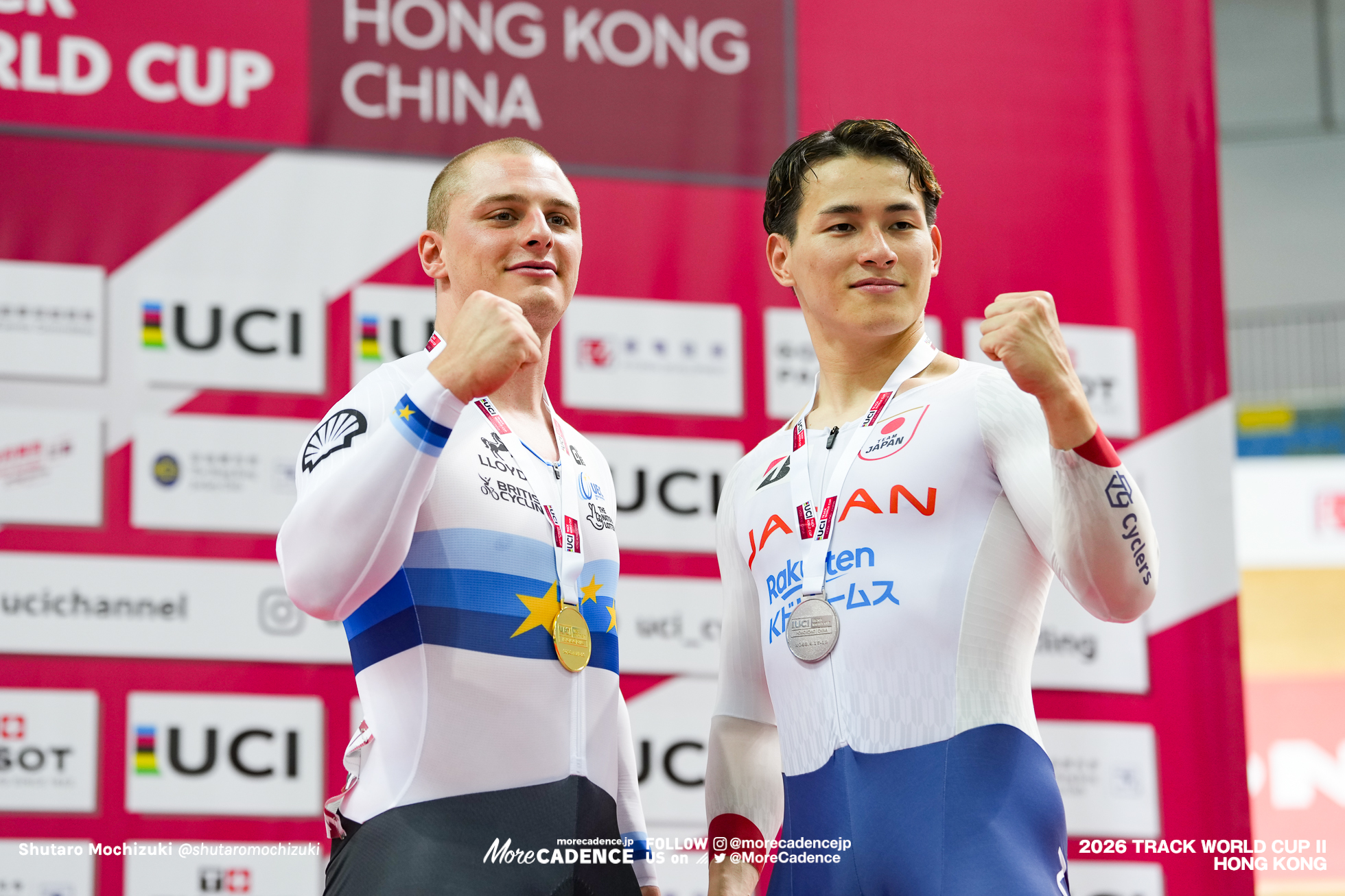 太田海也, OTA Kaiya, JPN,マシュー・リチャードソン, RICHARDSON Matthew, GBR, 男子スプリント, MEN'S Sprint, 『2026ワールドカップ第2戦』香港,2026 UCI Track World Cup - Hong Kong, China