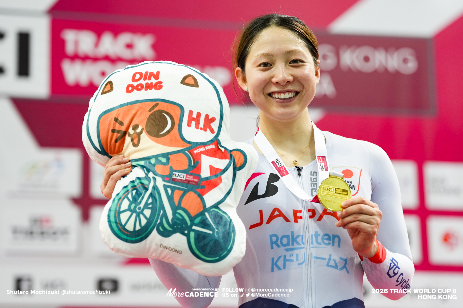 内野艶和, UCHINO Tsuyaka, JPN, 女子オムニアム, WOMEN'S Omnium, 『2026ワールドカップ第2戦』香港,2026 UCI Track World Cup - Hong Kong, China