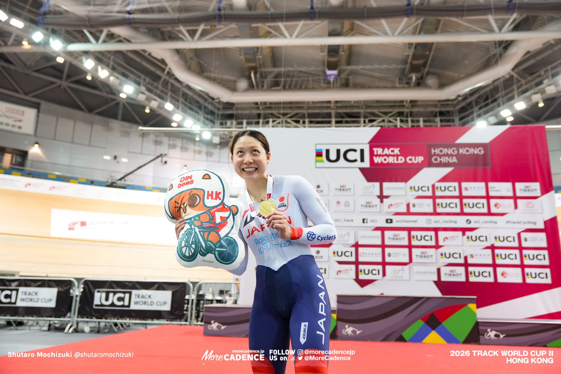 内野艶和, UCHINO Tsuyaka, JPN, 女子オムニアム, WOMEN'S Omnium, 『2026ワールドカップ第2戦』香港,2026 UCI Track World Cup - Hong Kong, China