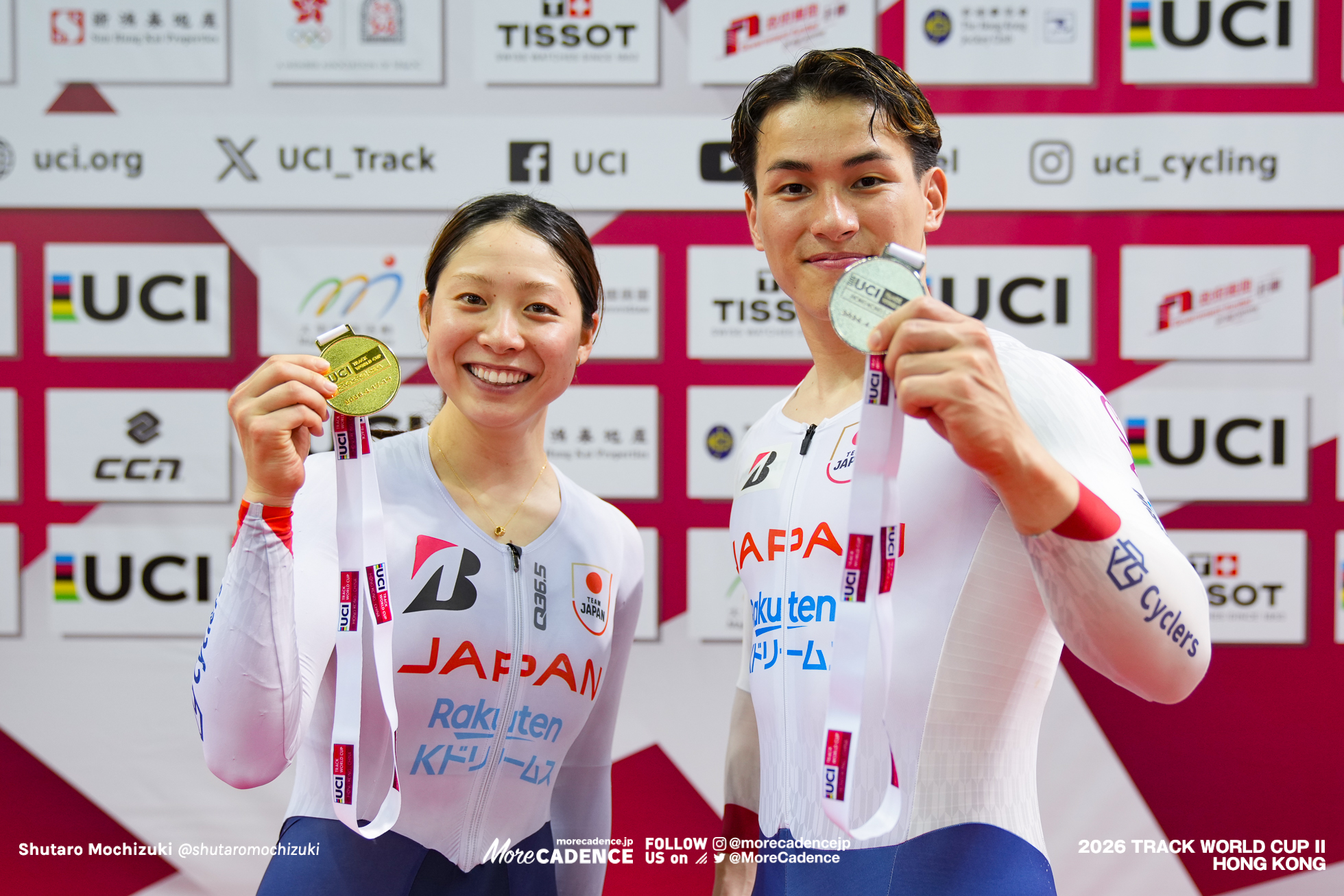 太田海也, OTA Kaiya, JPN,内野艶和, UCHINO Tsuyaka, JPN, 『2026ワールドカップ第2戦』香港,2026 UCI Track World Cup - Hong Kong, China