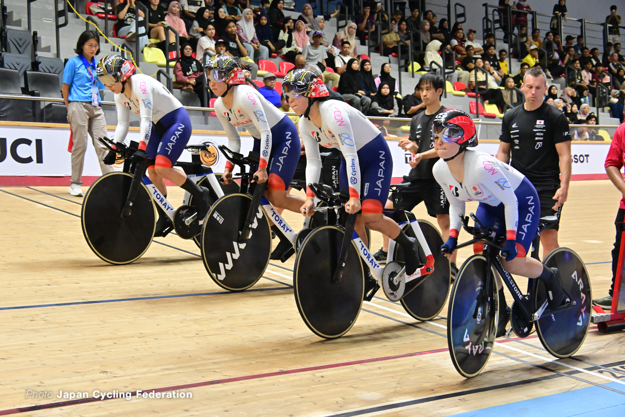 池田瑞紀, IKEDA Mizuki,JPN,垣田真穂, KAKITA Maho,JPN,梶原悠未, KAJIHARA Yumi,JPN,水谷彩奈, MIZUTANI Ayana,JPN,女子チームパシュート 1回戦, WOMEN'S Team Pursuit 1st Round, 『2026ワールドカップ第3戦』,マレーシア,二ライ,2026 UCI Track World Cup 3 - Nilai, Malaysia