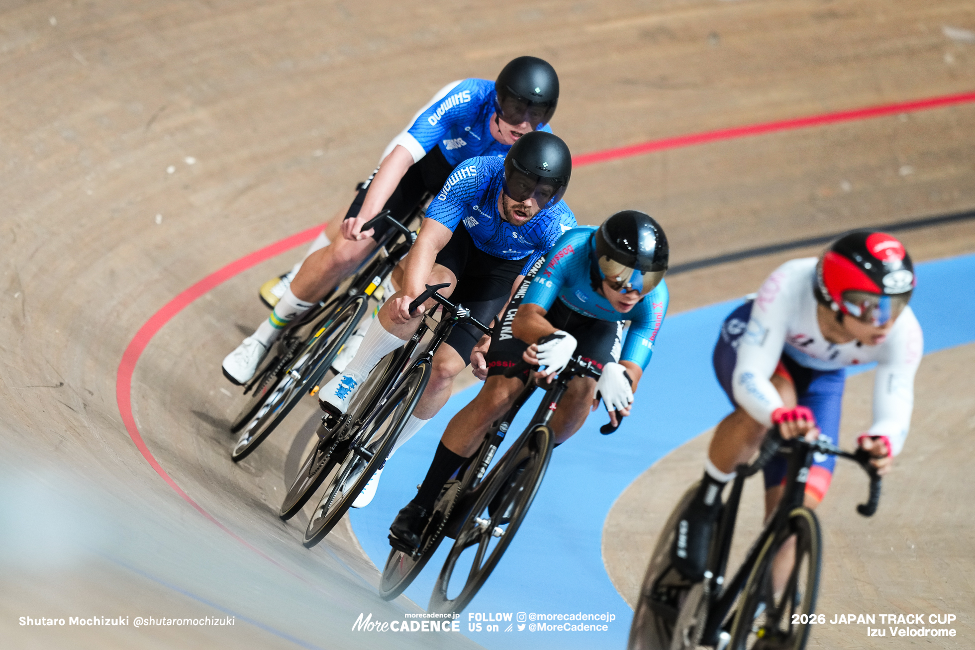 橋本英也, チュ・ツンワイ, CHU Tsun Wai, トビー・ジョーンズ, JONES Toby, グレアム・フリズリー, FRISLIE Graeme, 男子スクラッチ, MEN'S Scratch Race, 2026ジャパントラックカップ Ⅱ, 伊豆ベロドローム, 2026 Japan Track Cup Ⅱ, Izu Velodrome, Japan