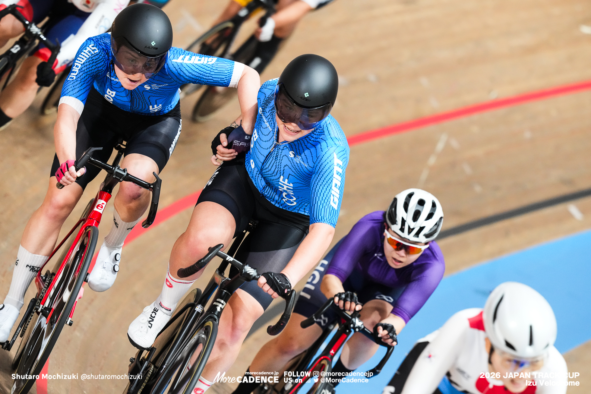 オデット・リンチ, LYNCH Odette, マッケンジー・ミルン, MILNE Mckenzie, 女子マディソン, WOMEN'S Madison, 2026ジャパントラックカップ Ⅱ, 伊豆ベロドローム, 2026 Japan Track Cup Ⅱ, Izu Velodrome, Japan