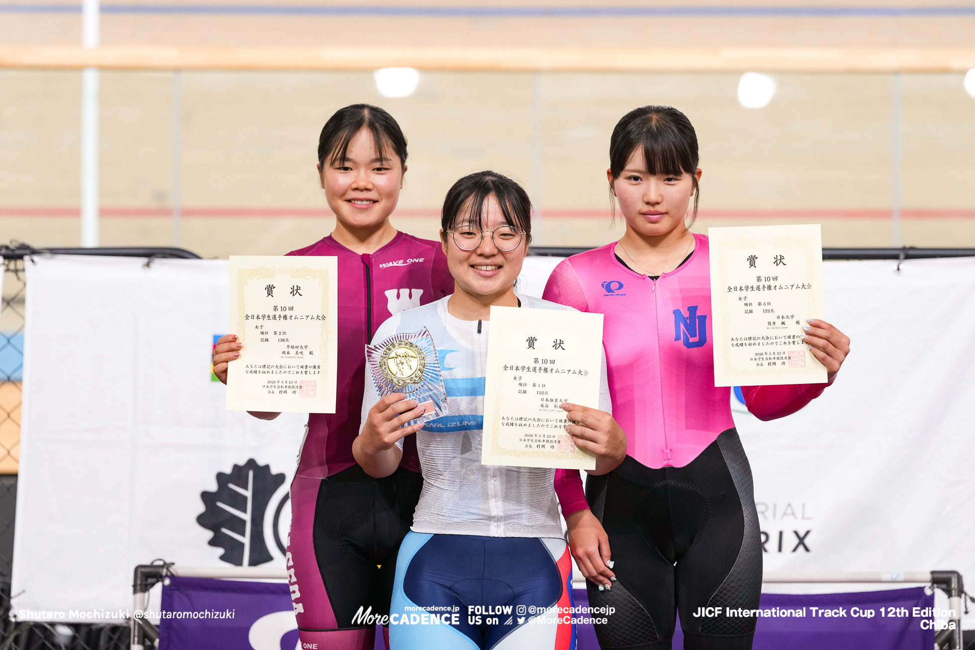 女子オムニアム,JICF International Track Cup 2026