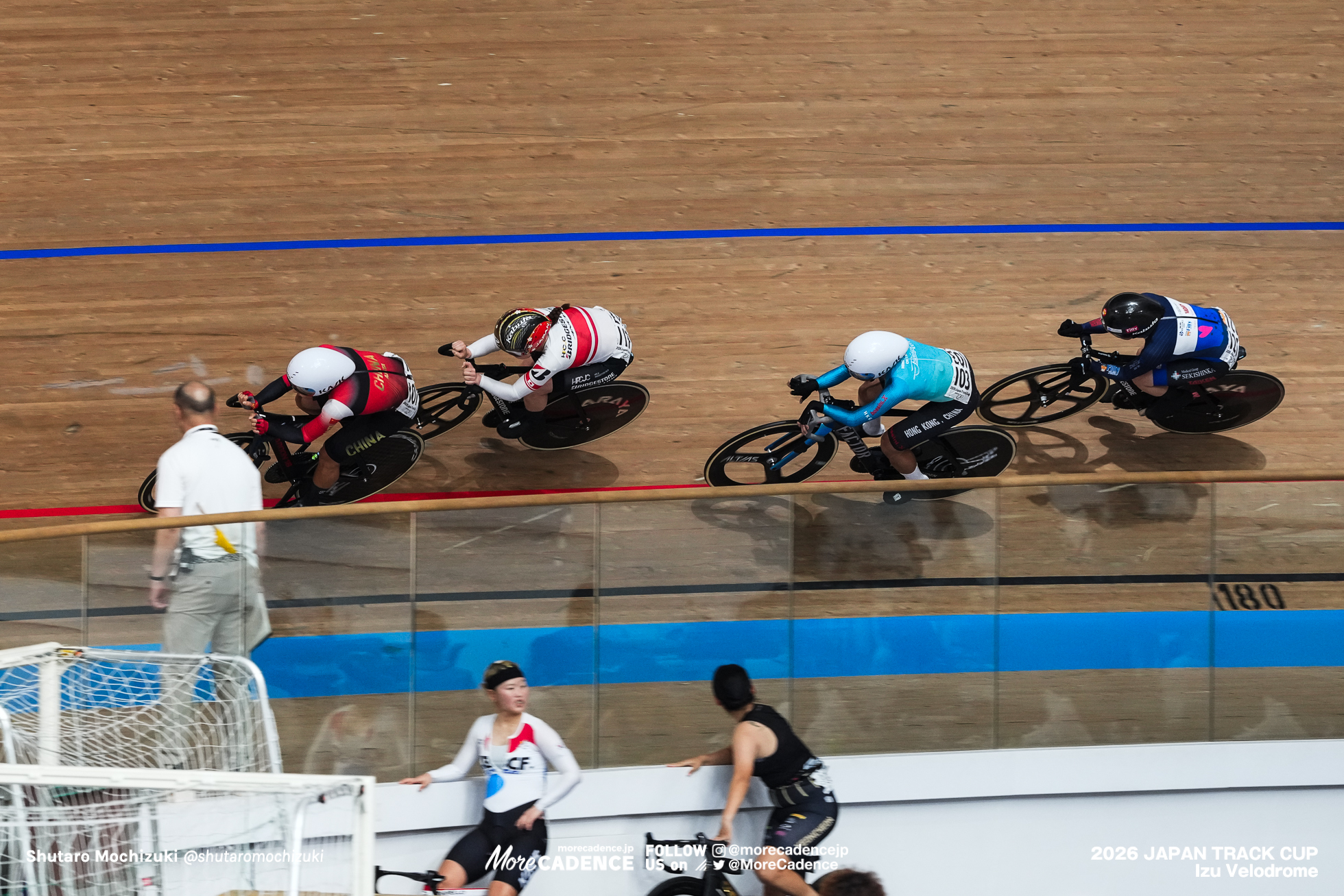 梶原悠未, 内野艶和, リー・ジーウィン, Lee Sze Wing, ニン・チェン, Ning CHEN, 女子ポイントレース, WOMEN'S Points Race, 2026ジャパントラックカップ Ⅱ, 伊豆ベロドローム, 2026 Japan Track Cup Ⅱ, Izu Velodrome, Japan