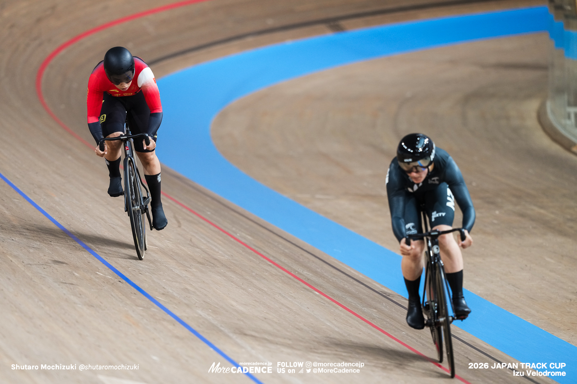 エレセ・アンドルーズ, ANDREWS Ellesse, ワン・リーファン, WANG Lijuan, 女子スプリント 3位決定戦, Women's Sprint, 2026ジャパントラックカップ Ⅱ, 伊豆ベロドローム, 2026 Japan Track Cup Ⅱ, Izu Velodrome, Japan