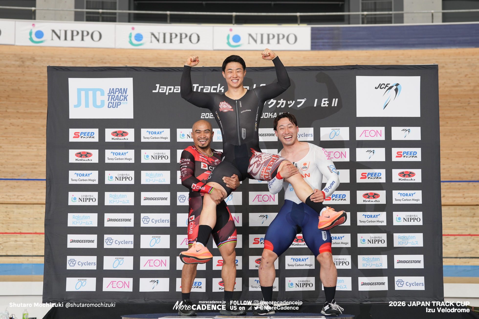 中野慎詞, アジズルハスニ・アワン, AWANG Mohd Azizulhasni, 尾野翔一, 男子ケイリン, MEN'S Keirin, 2026ジャパントラックカップ Ⅱ, 伊豆ベロドローム, 2026 Japan Track Cup Ⅱ, Izu Velodrome, Japan