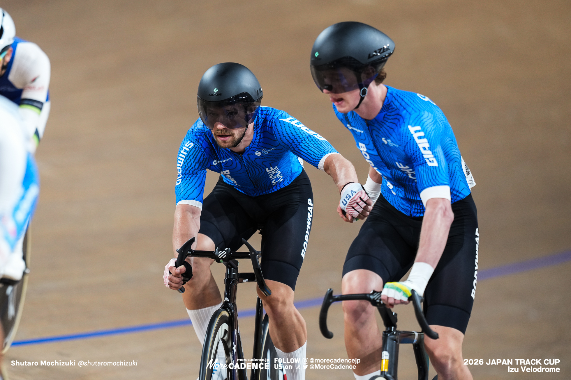 トビー・ジョーンズ, JONES Toby, グレアム・フリズリー, FRISLIE Graeme, 男子マディソン, MEN'S Madison, 2026ジャパントラックカップ Ⅱ, 伊豆ベロドローム, 2026 Japan Track Cup Ⅱ, Izu Velodrome, Japan