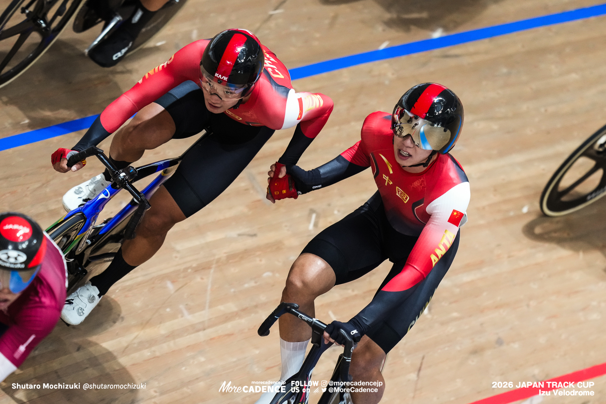 ウー・ジュンジェ, WU Junjie, サン・ハイジャオ, SUN Haijiao, 男子マディソン, MEN'S Madison, 2026ジャパントラックカップ Ⅱ, 伊豆ベロドローム, 2026 Japan Track Cup Ⅱ, Izu Velodrome, Japan