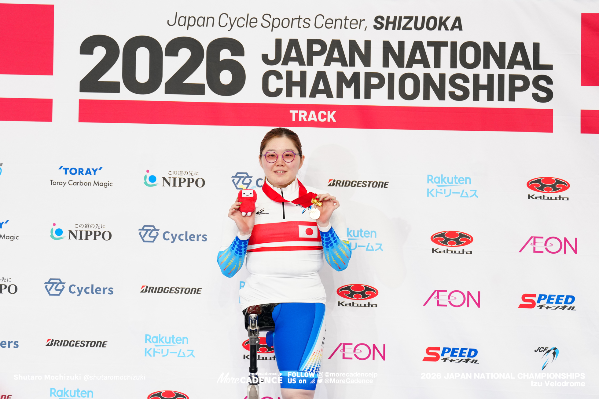 WC2,中道穂香,パラサイクリング3km個人パシュート,パラサイクリング, 2026全日本選手権トラック, 伊豆ベロドローム