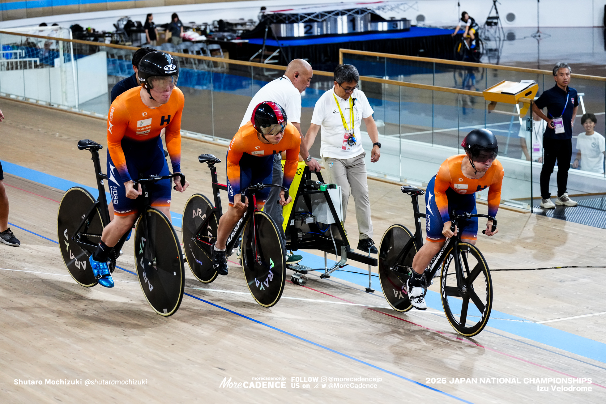 男子チームスプリント,2026全日本選手権トラック, 伊豆ベロドローム