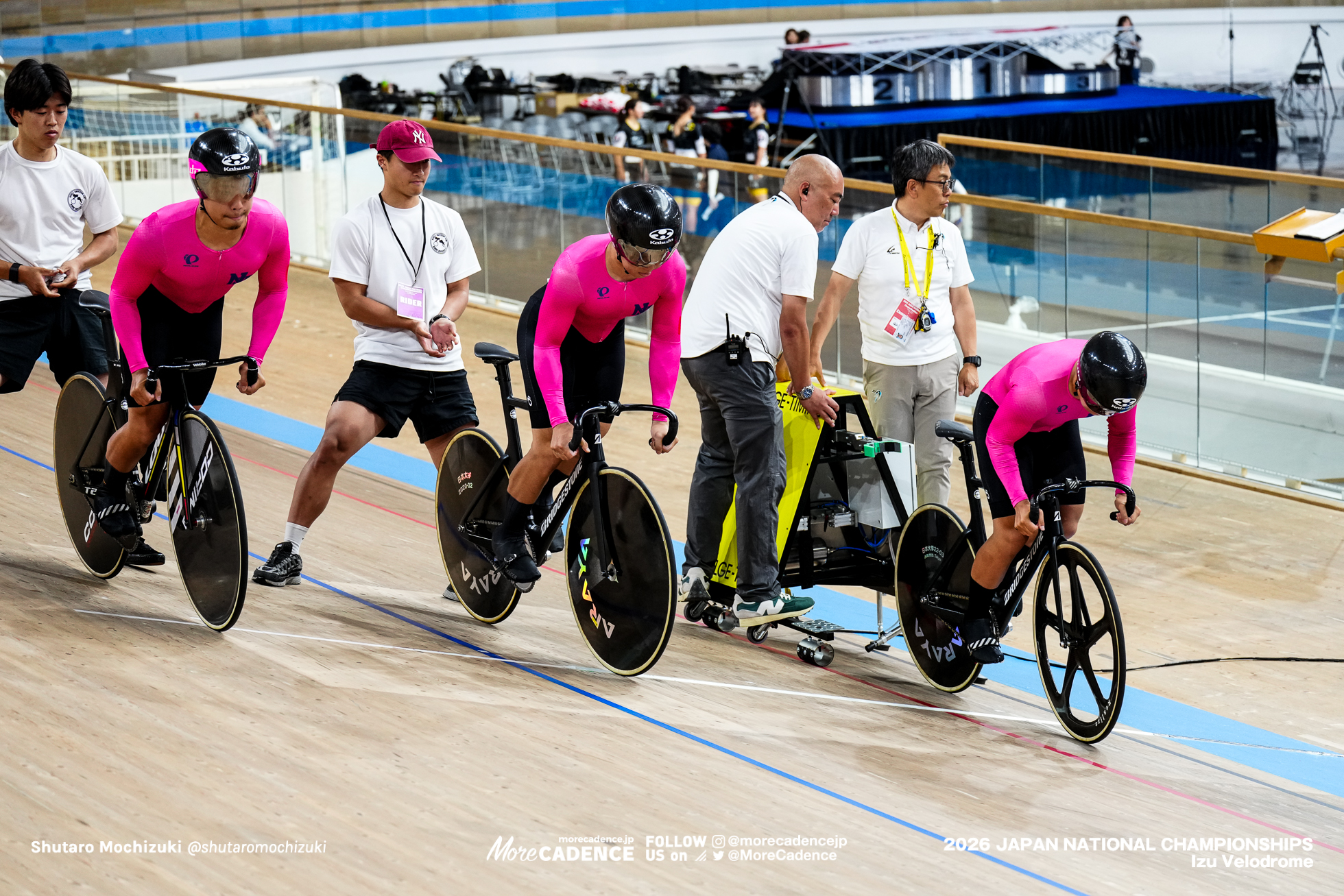 男子チームスプリント,2026全日本選手権トラック, 伊豆ベロドローム