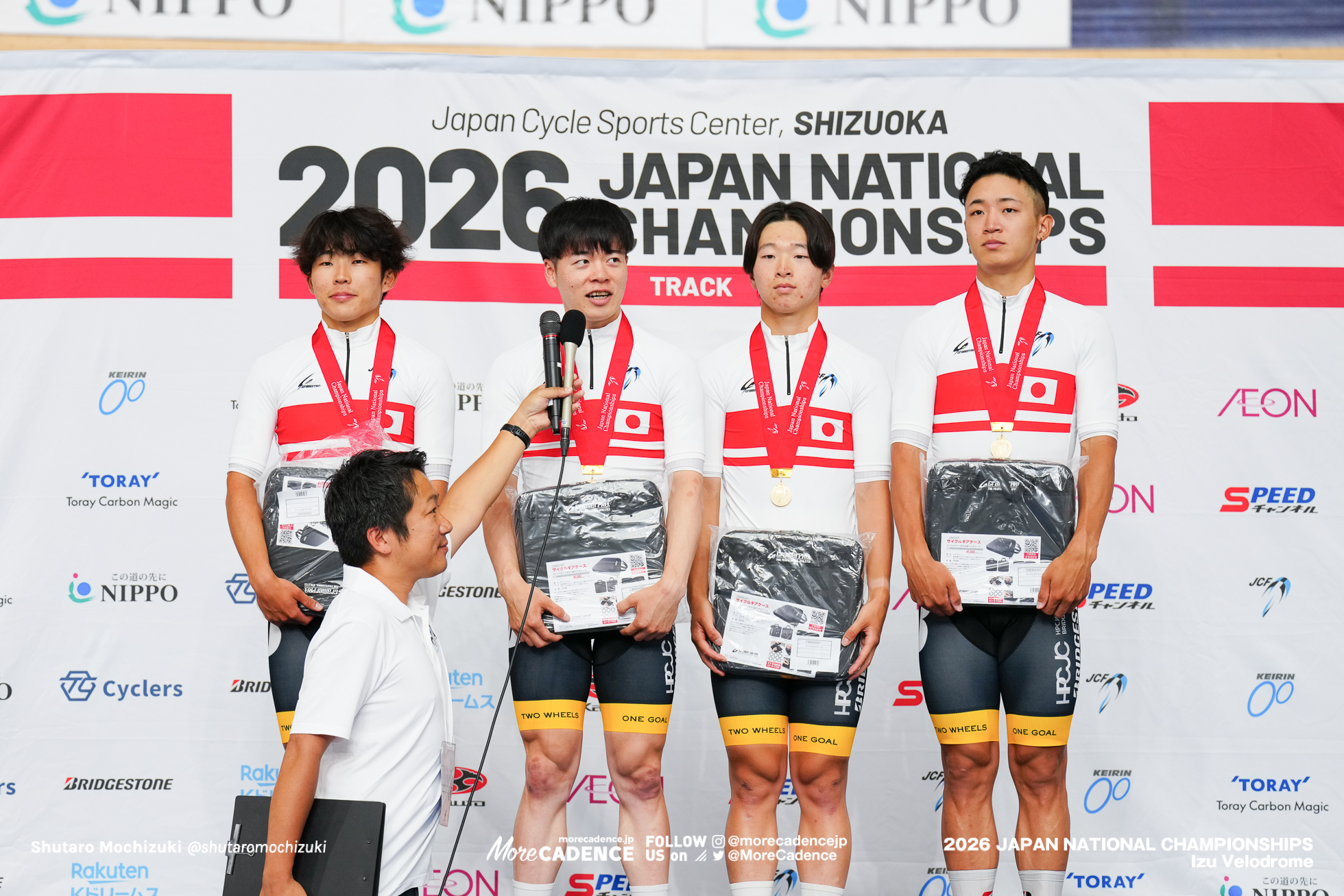男子チームパシュート , MEN'S Team Pursuit, 2026全日本選手権トラック, 伊豆ベロドローム