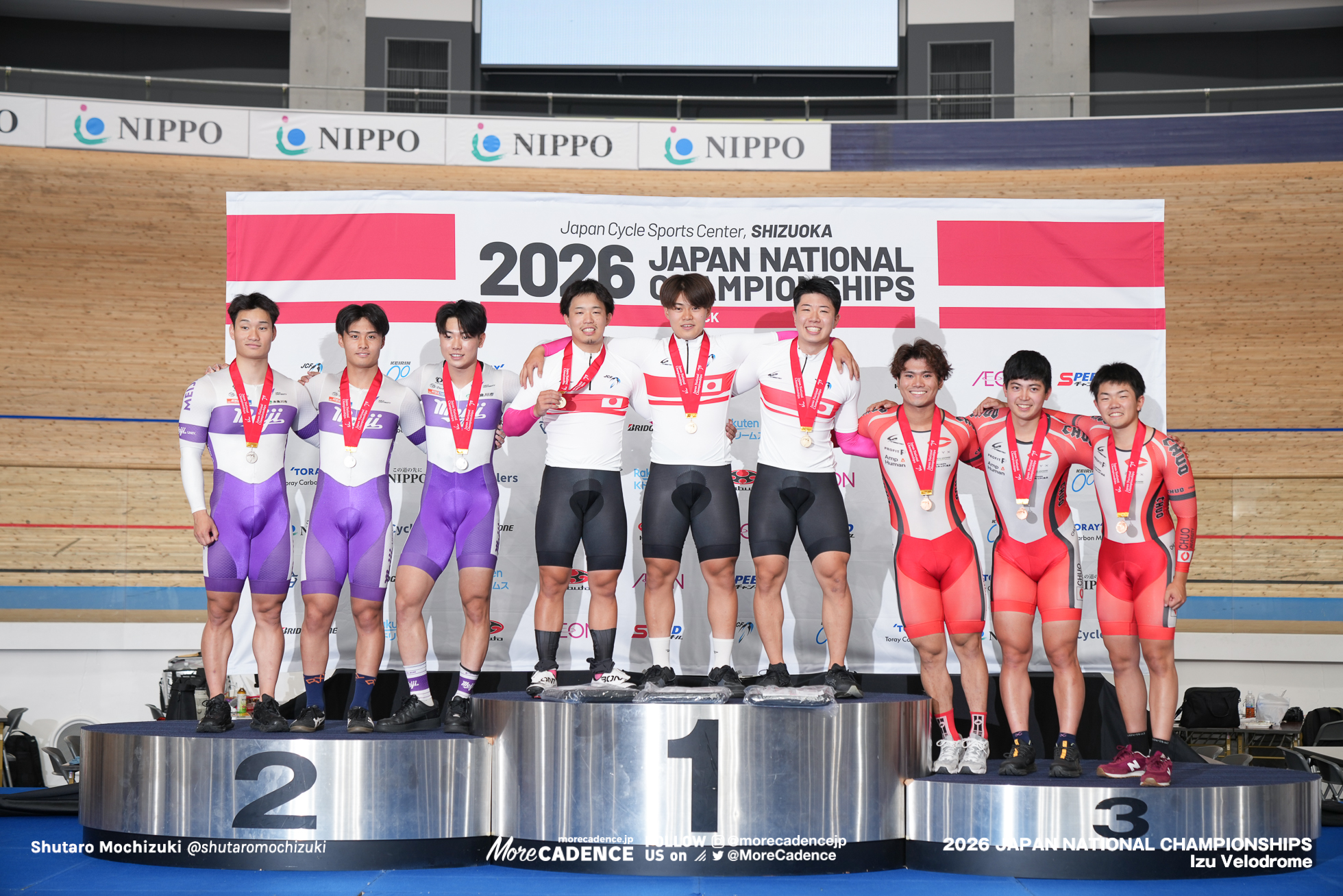 男子チームスプリント,2026全日本選手権トラック, 伊豆ベロドローム