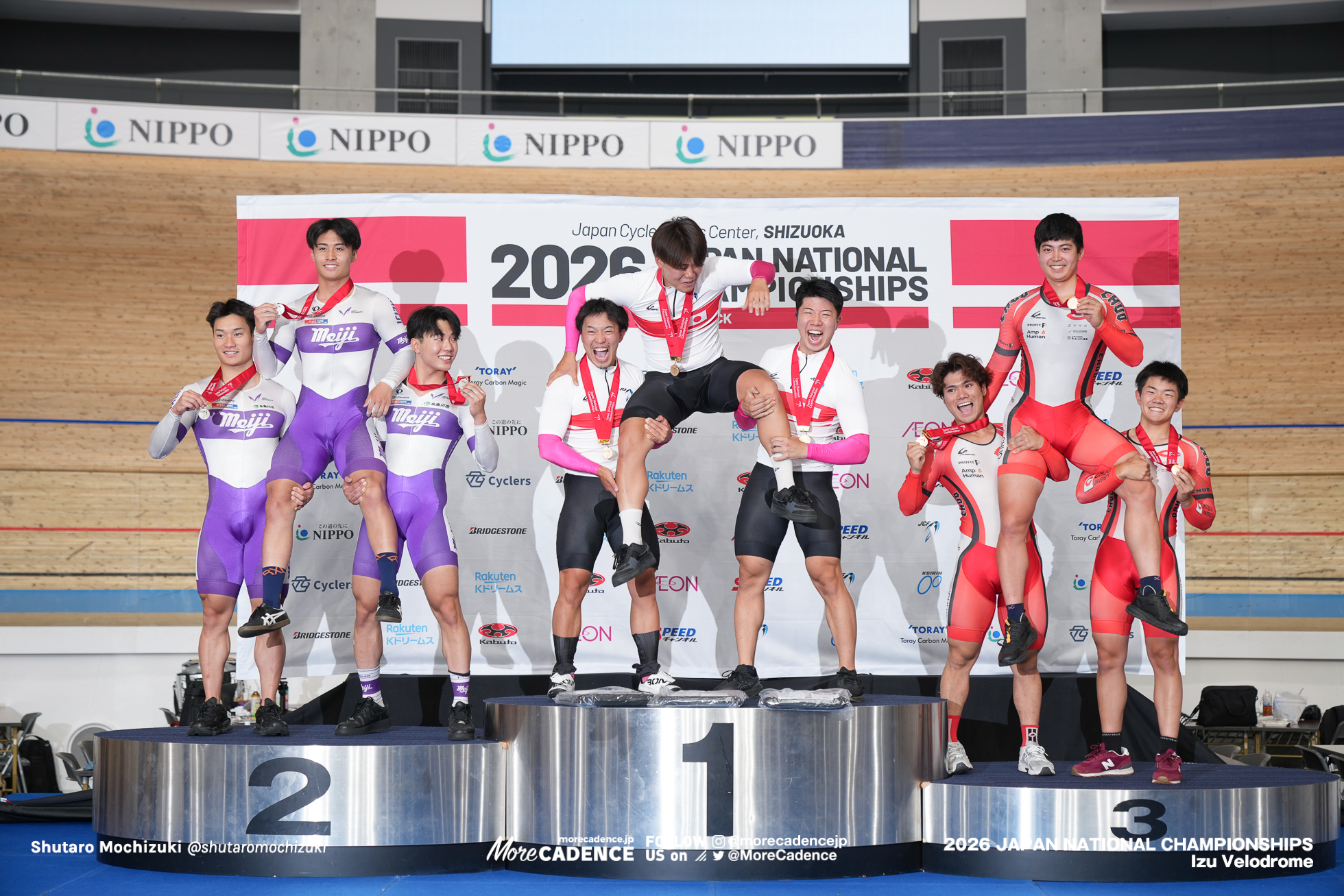 男子チームスプリント,2026全日本選手権トラック, 伊豆ベロドローム