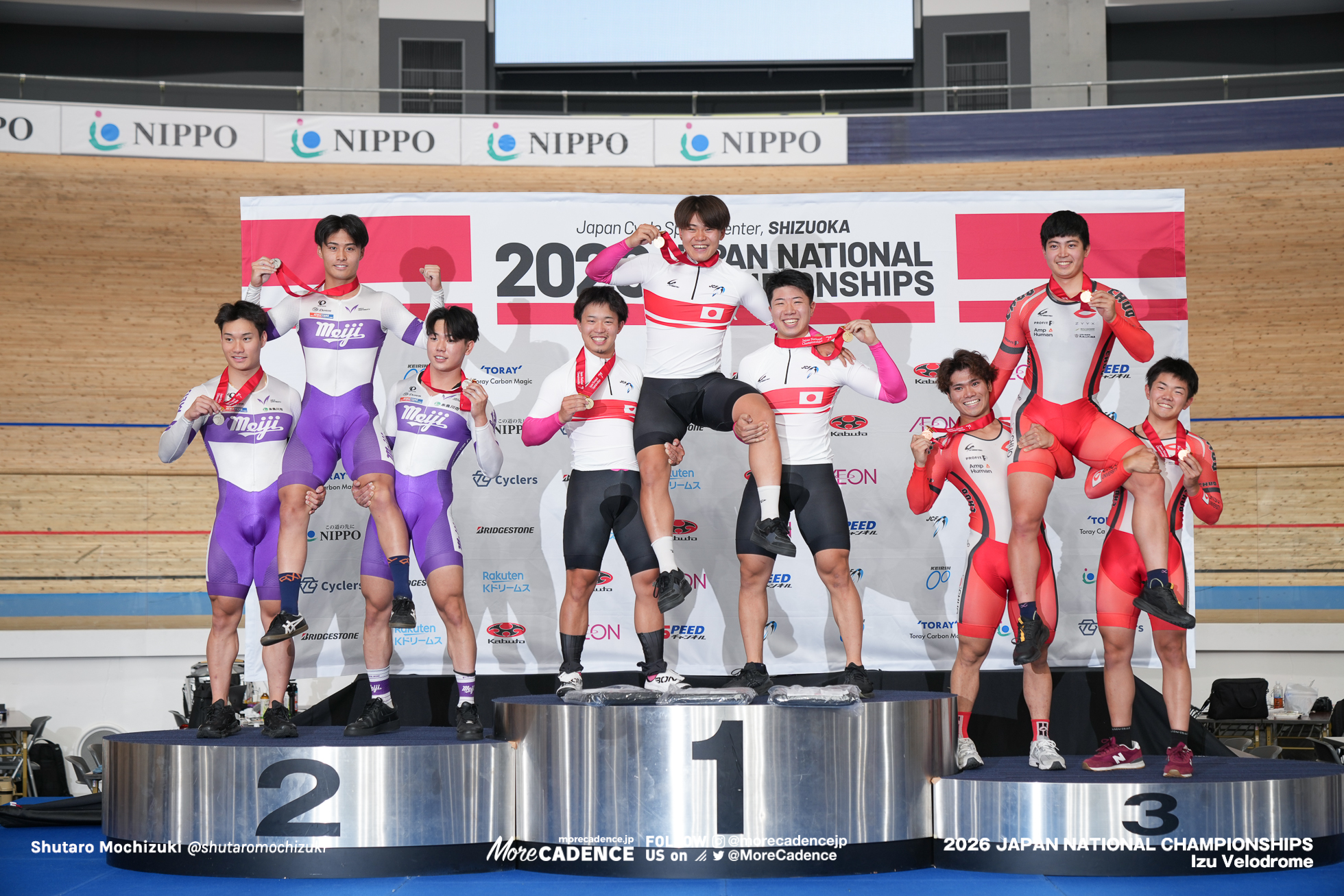 男子チームスプリント,2026全日本選手権トラック, 伊豆ベロドローム