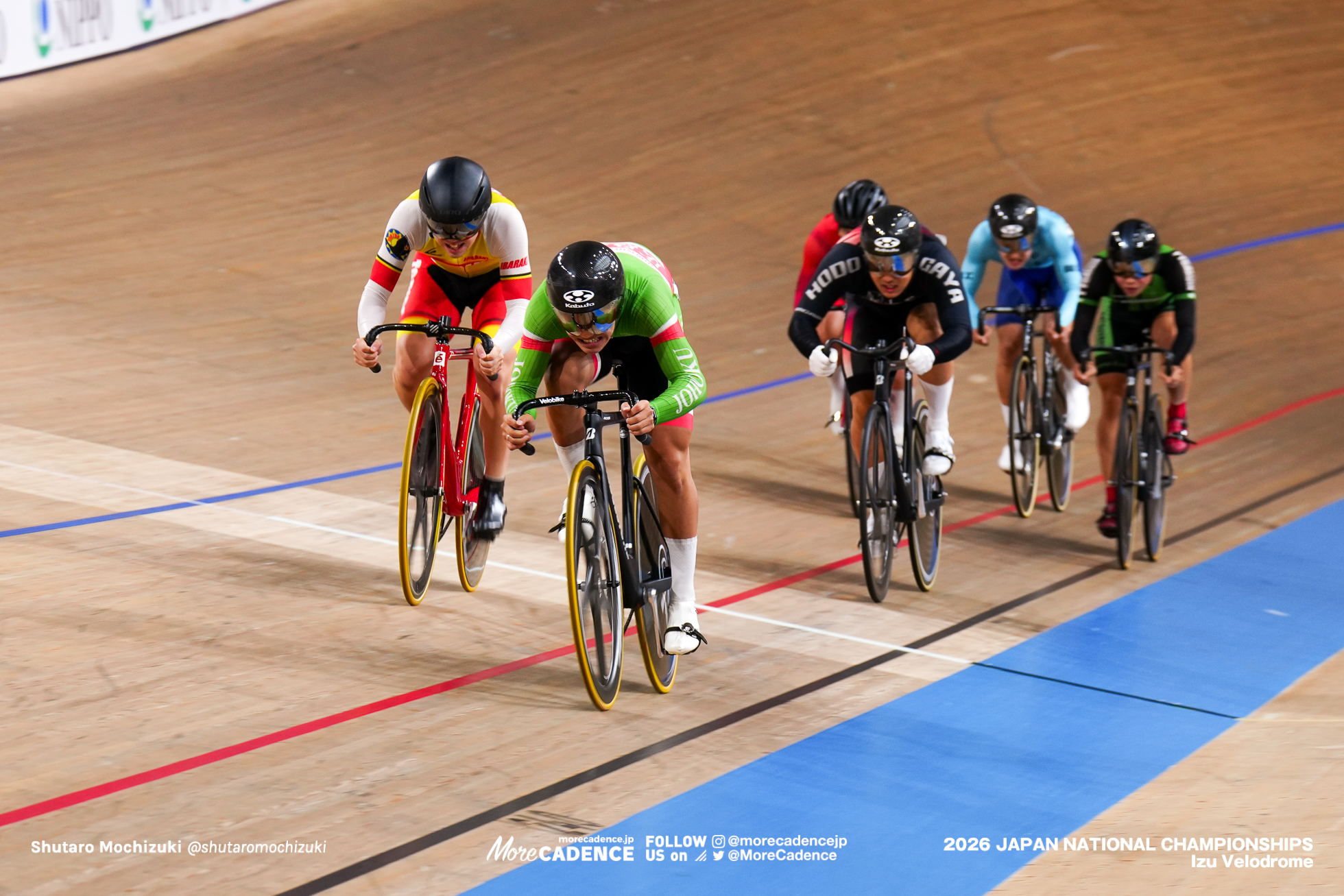 奥田煌山, 青沼信我, 鈴木快都, 男子ジュニア,ケイリン, 2026全日本選手権トラック, 伊豆ベロドローム